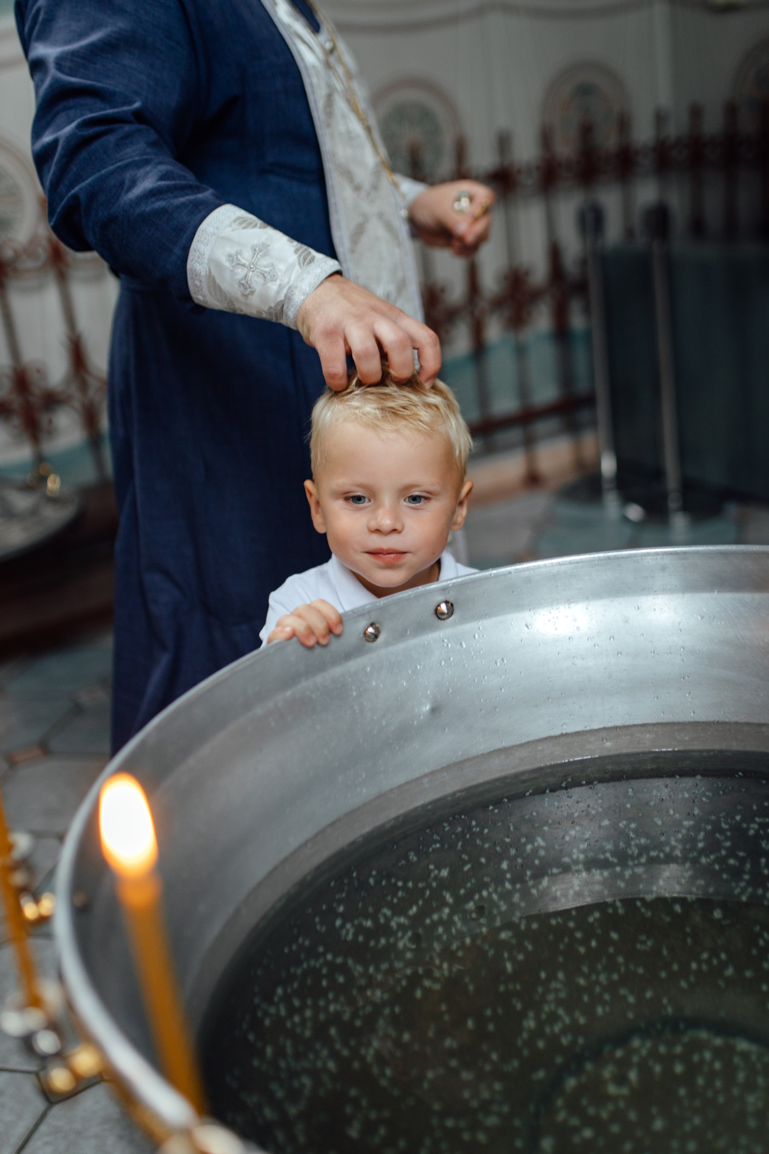 Таинство крещения Евгения, 11.08.2024