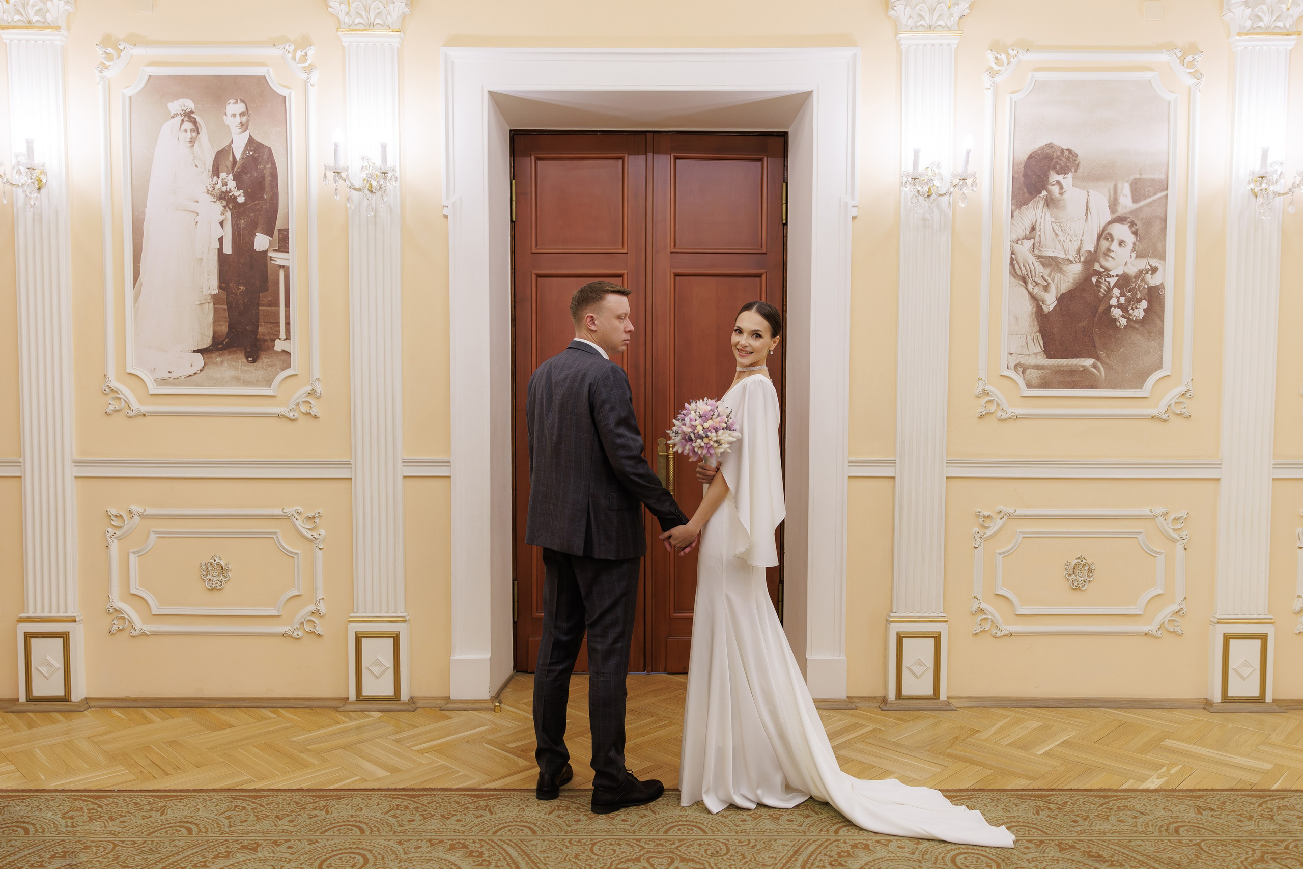 Свадьба в ресторане Малиновка м.Сокольники. Свадебный фотограф Москва и МО Сергей Киржаев