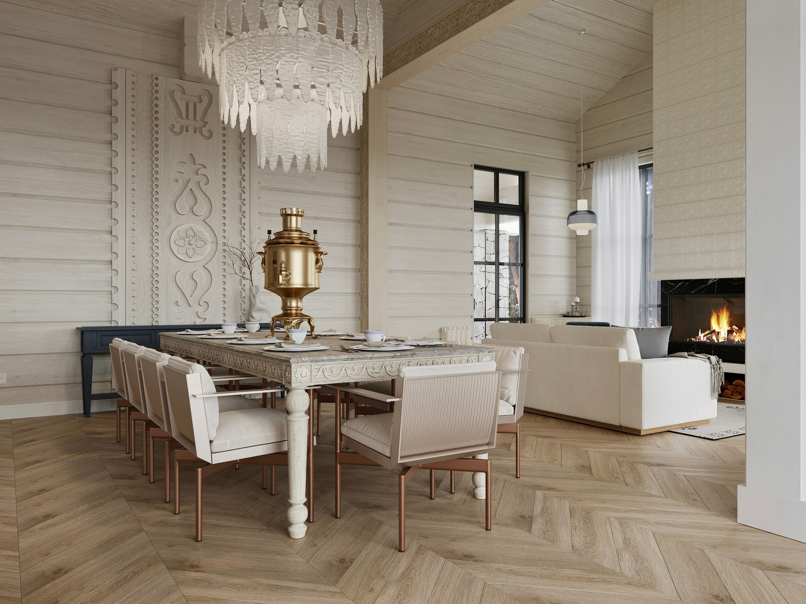 Демидково. 3D Визуализация интерьера