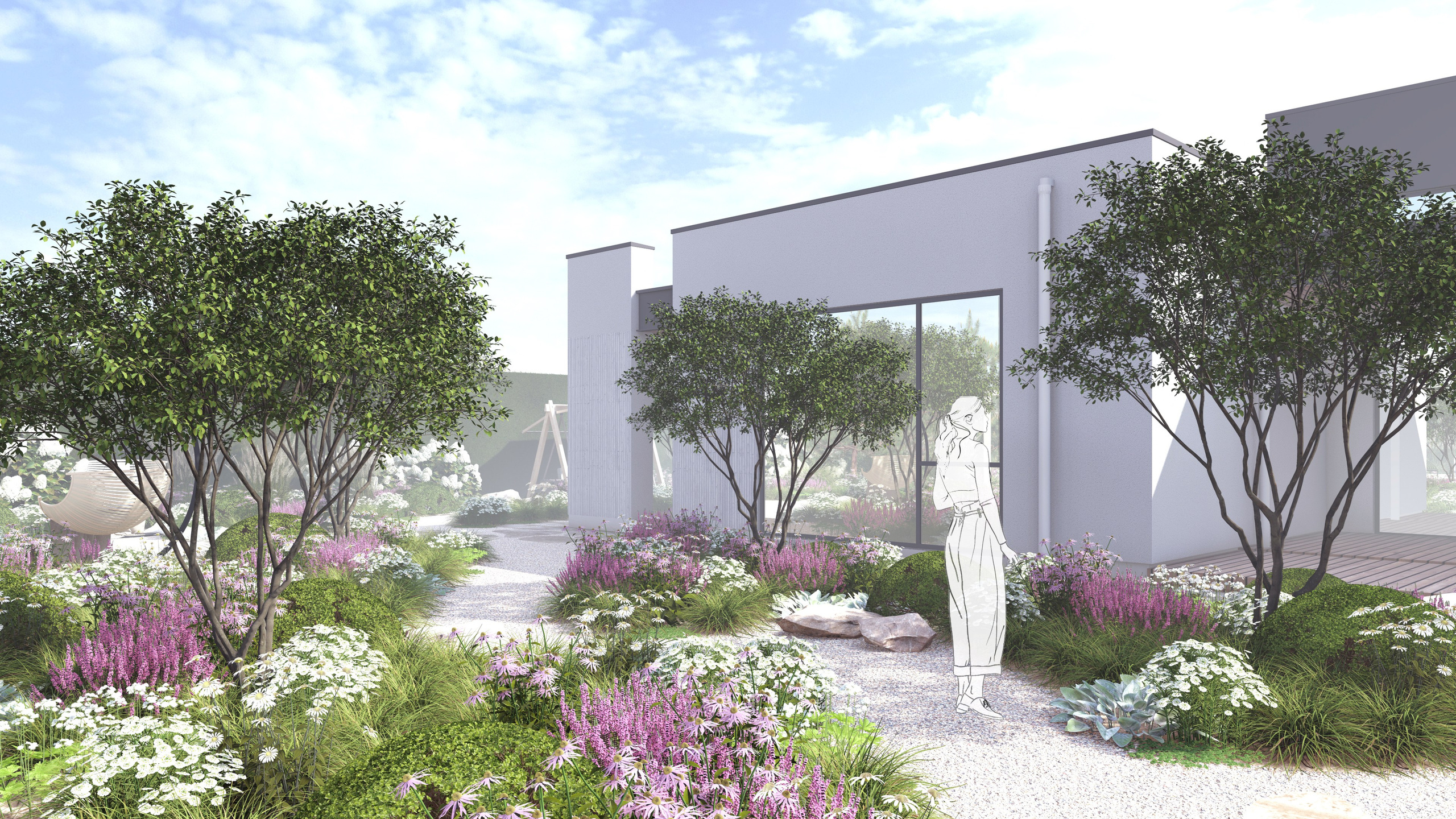 PROJECT IN W. LA. Ландшафтный дизайн в Минске и Гродно