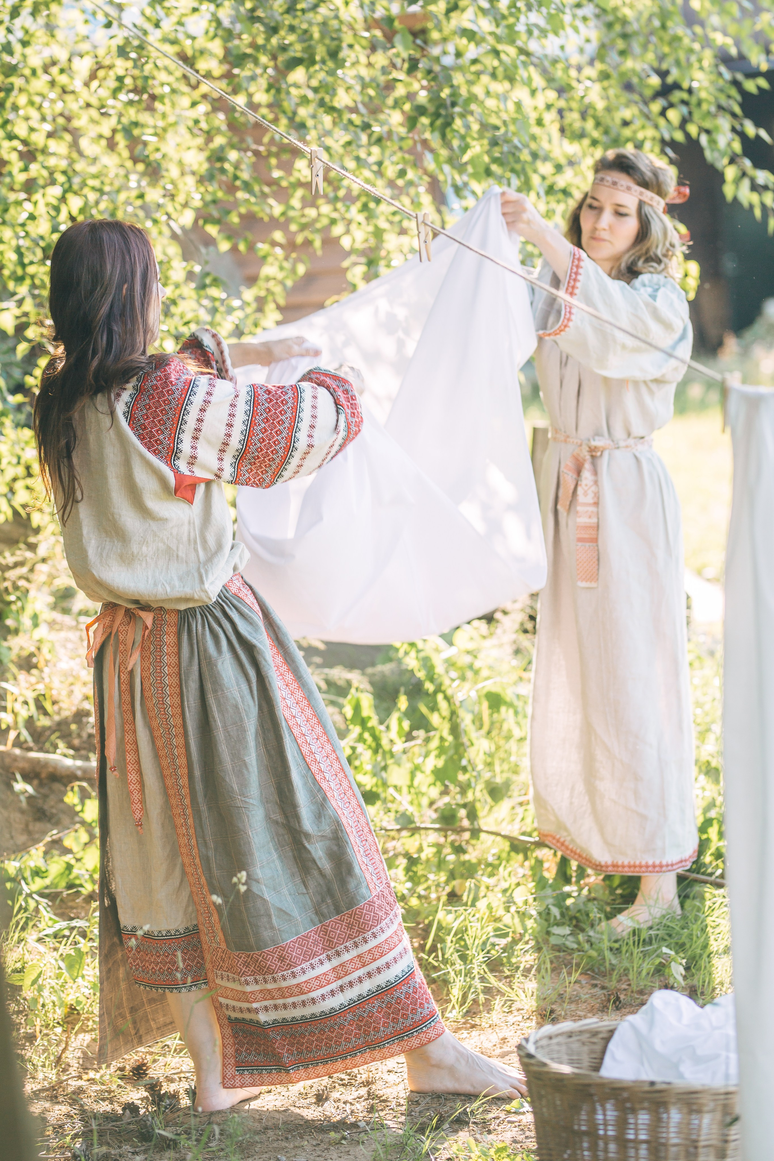 Фотопроект «Стирка на деревне». Фотограф Олеся Бакалина