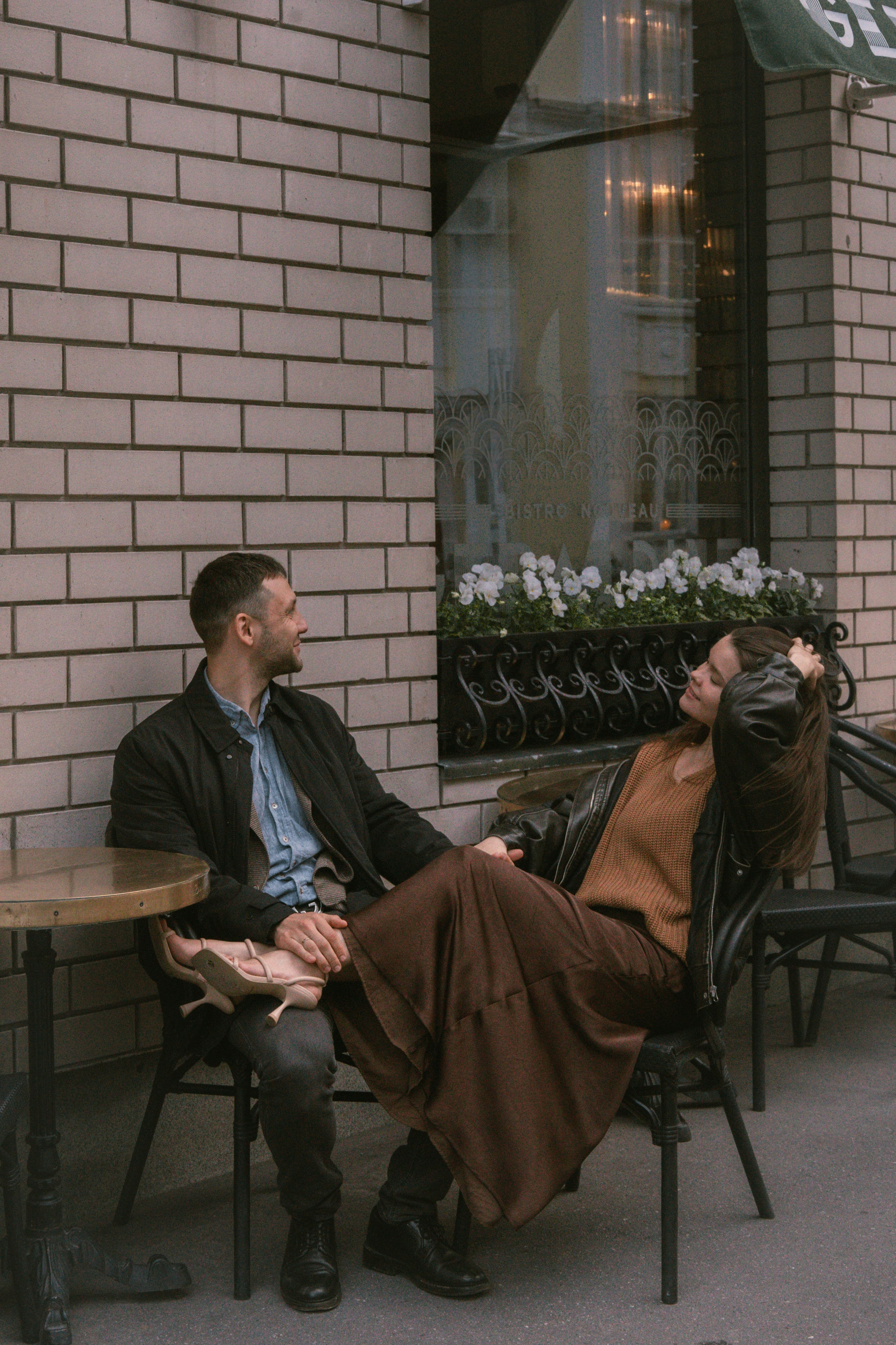 Лавстори на улицах Москвы. Семейный фотограф Химки — Москва