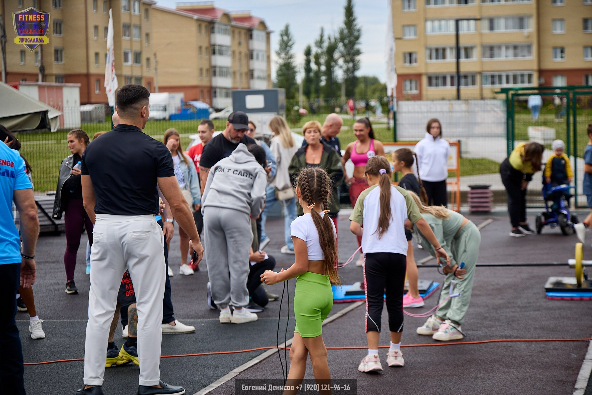 Fitness Challenge Битва на Стрелке. Портретный фотограф Евгений Денисов