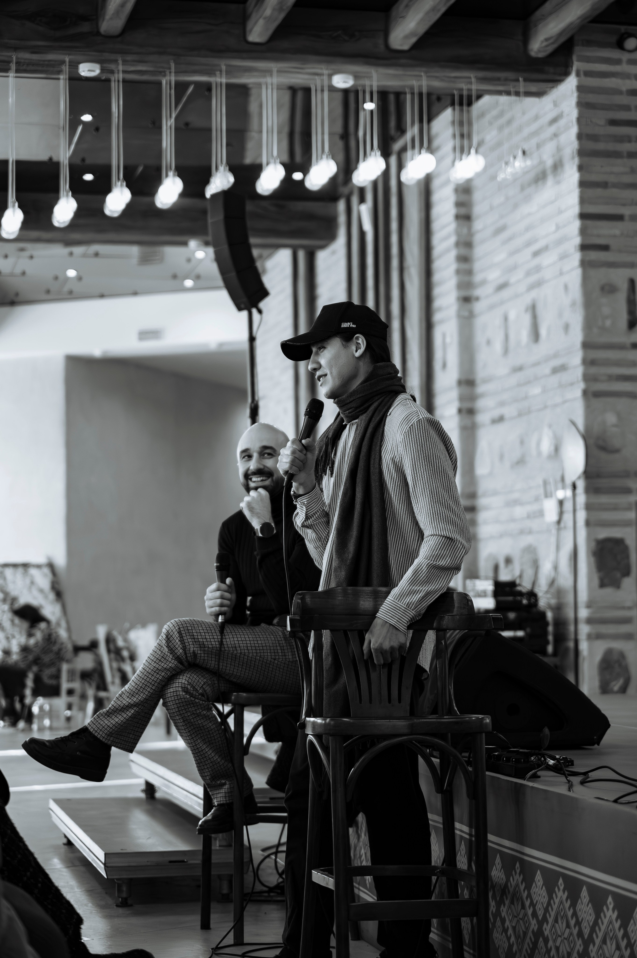 ФАН встреча участников проекта FACTOR.BY: Ибрагима Карасова и Шамхала Хачатуряна. Фотограф Беларусь — Ольга Шаповалова (Жардецкая)