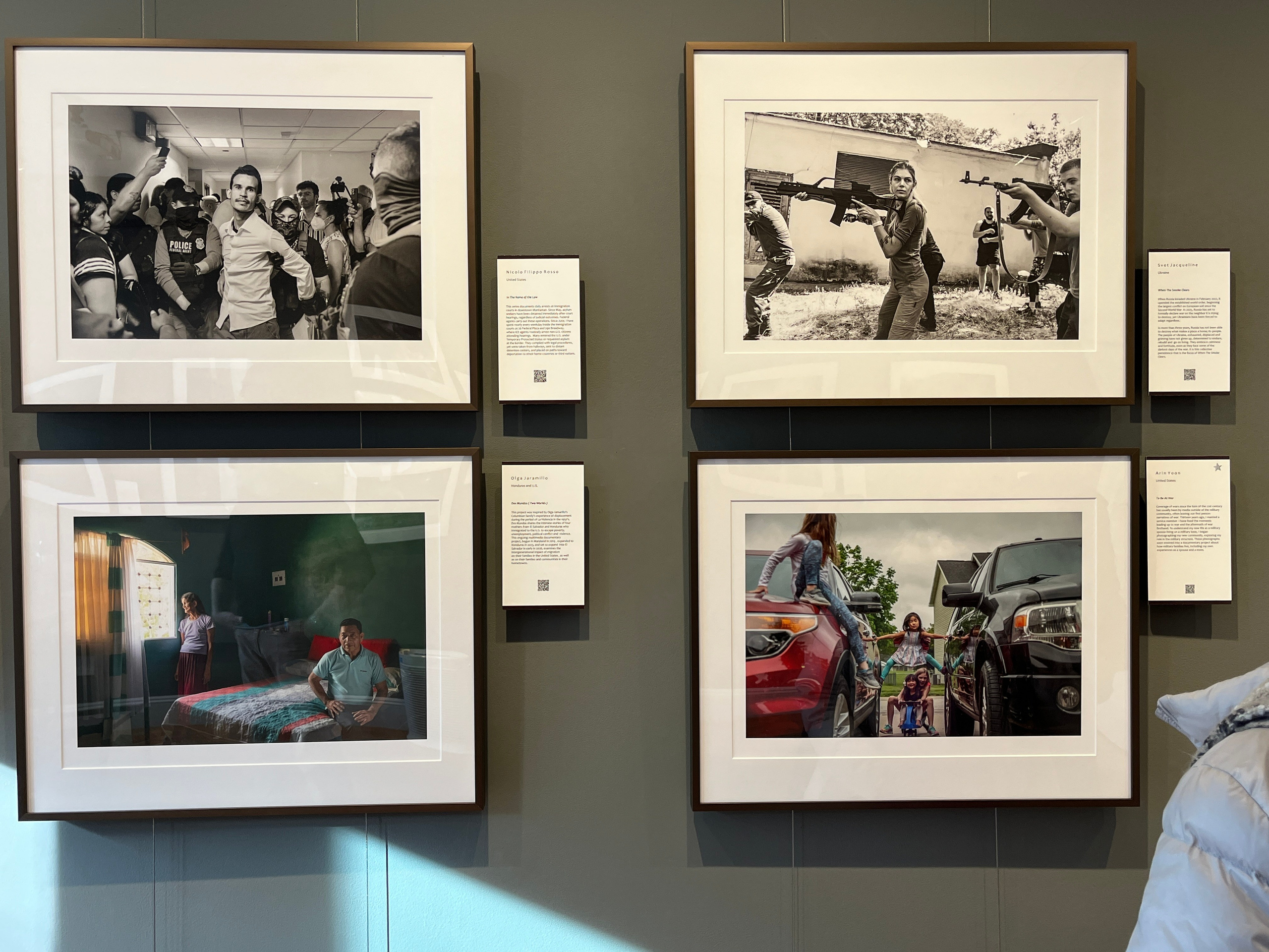 Group Exhibition “Witness”, Bridge Gallery, Cambridge, USA 2026. Documentary photographer Anton Zdanovich