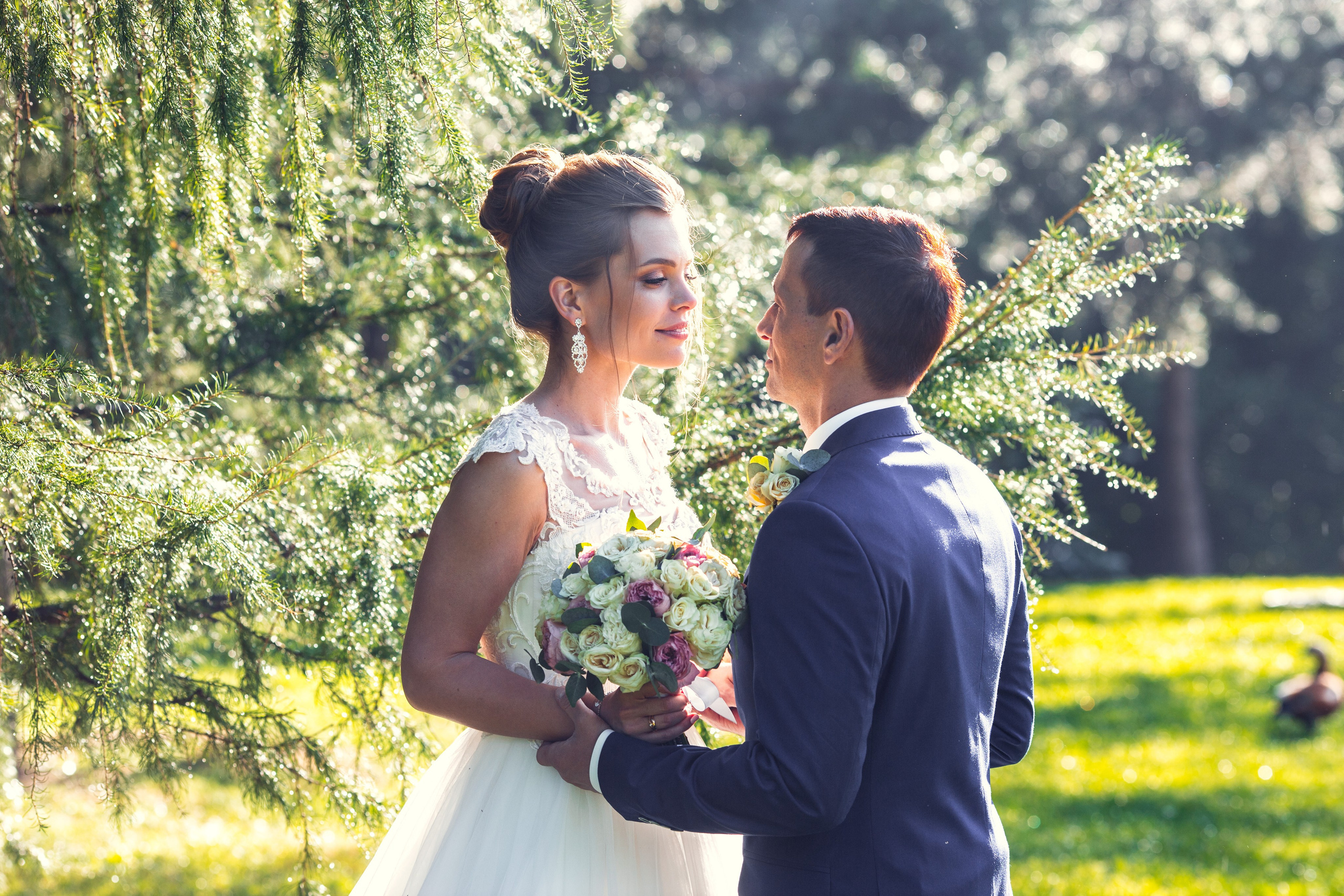 Свадебная прогулка в Царицино. Фотограф — Евгений Свистков