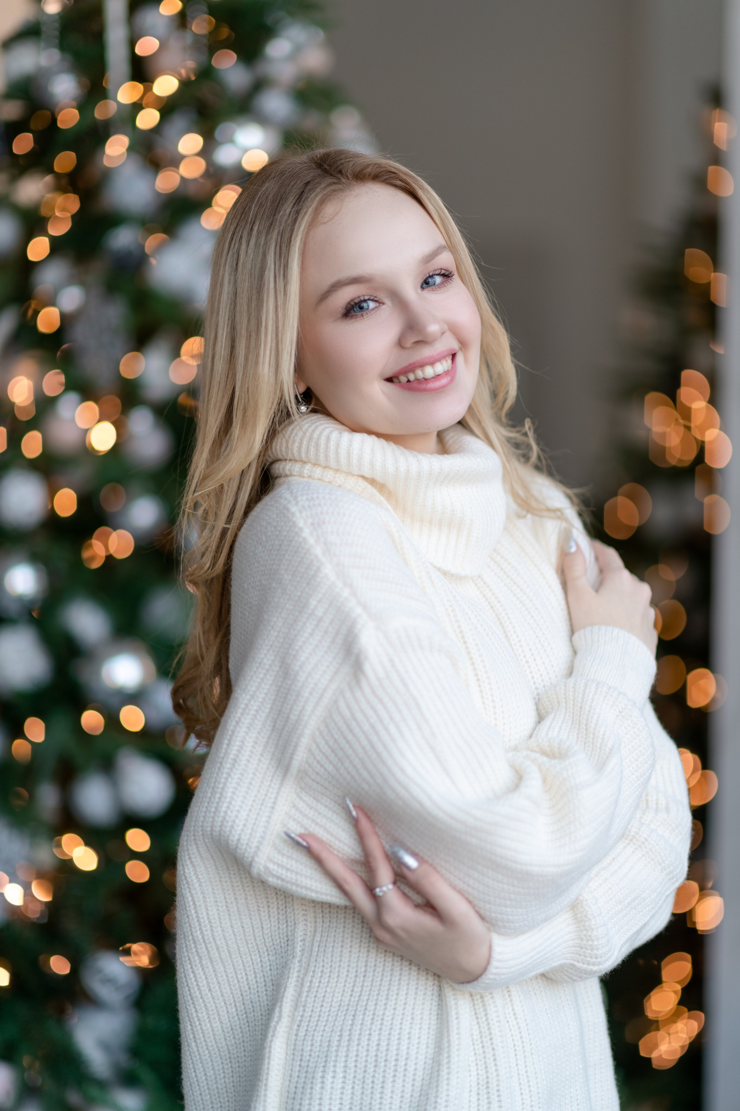 Новогодняя фотосессия для семьи Марины и Виталия. Свадебный и семейный фотограф в Санкт-Петербурге Олеся Еремеева