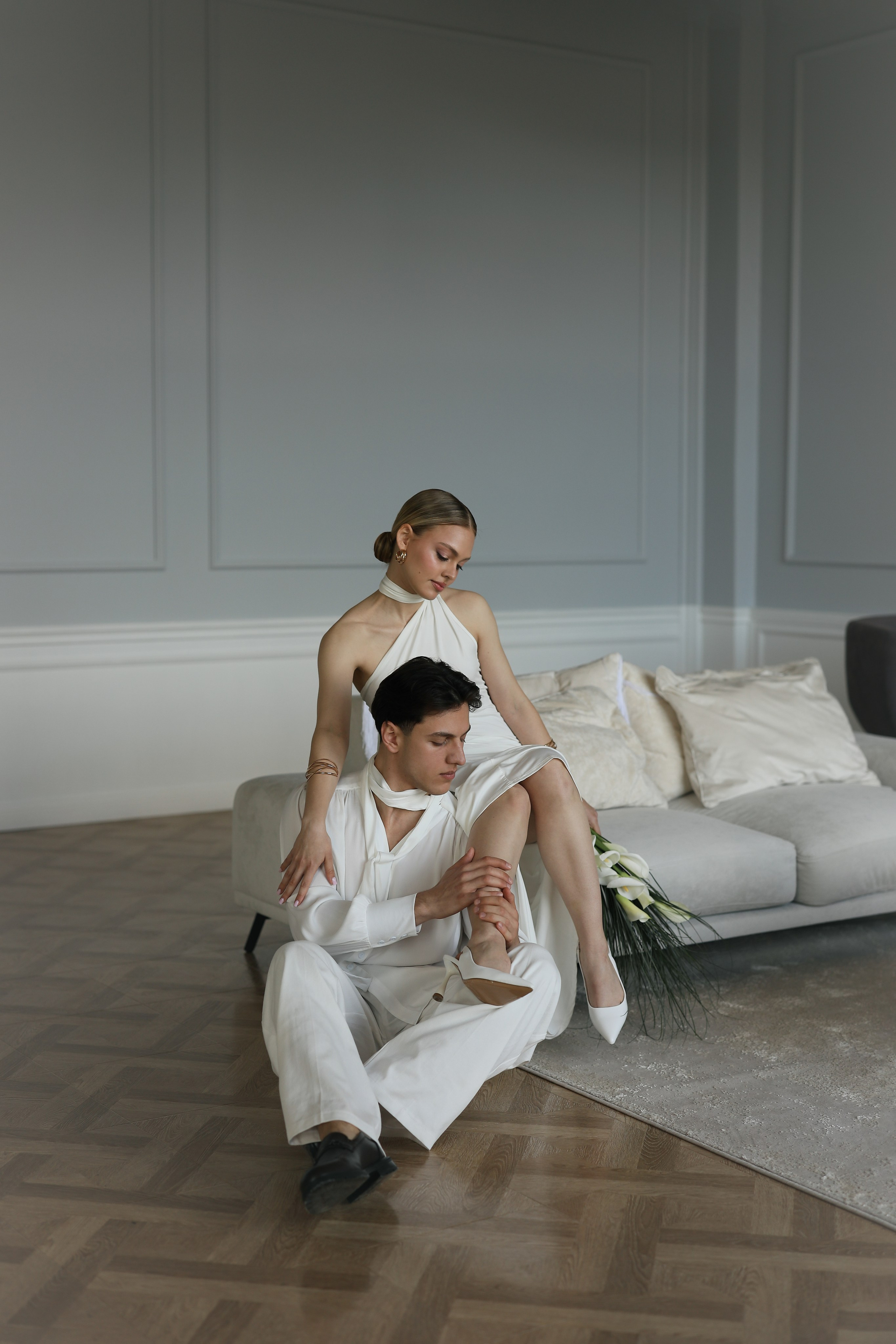 Свадебная фотосессия в студии. Свадебный и семейный фотограф в Абхазии Жанна Соснина