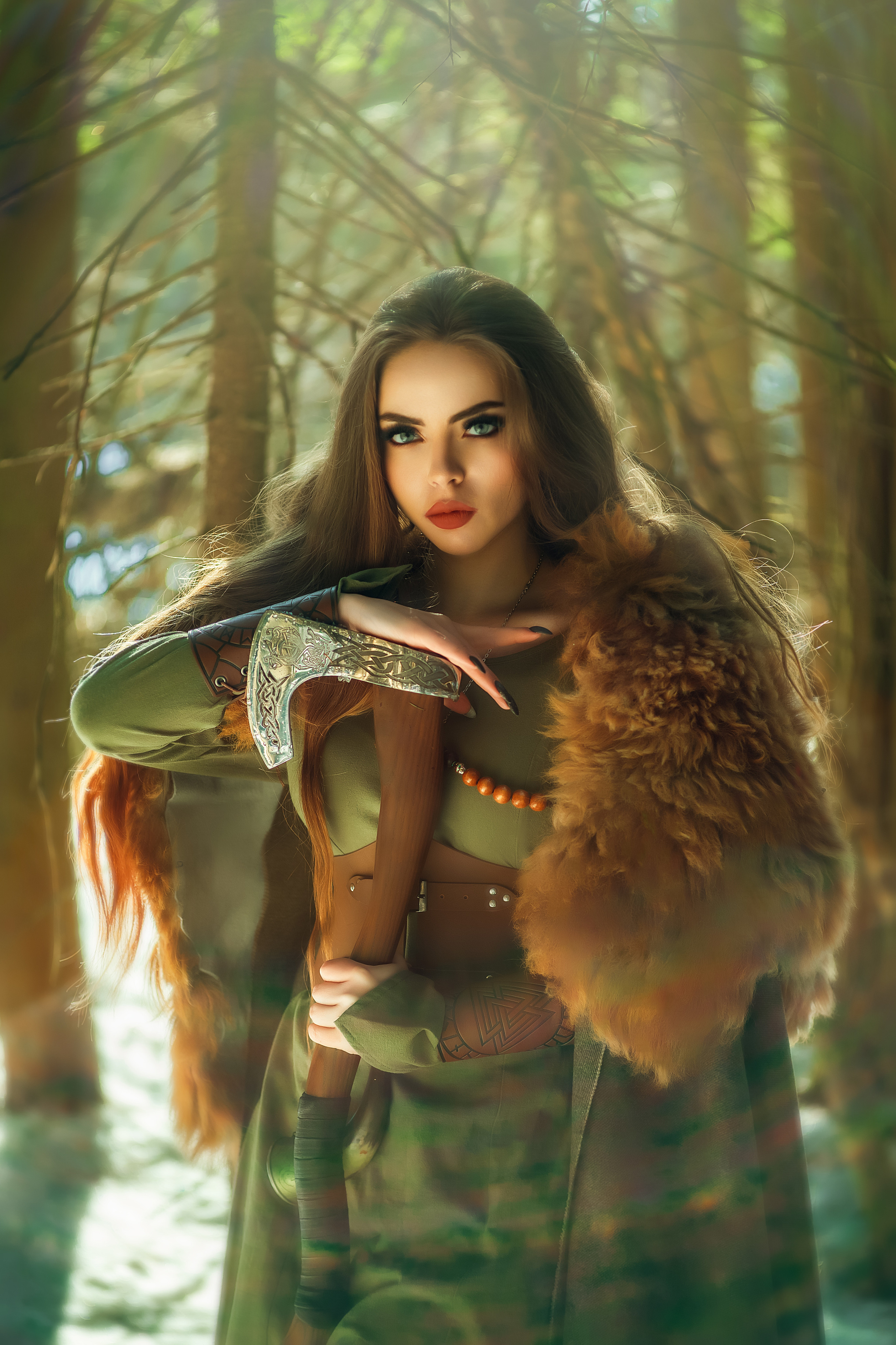 Фотосессия Валькирии, нордическая фотосессия, фотосессия викинг. Сказочный фотограф в русском стиле в Москве Ангелина Старцева | Русский сказки|Фотосесессия в Азиатском стиле