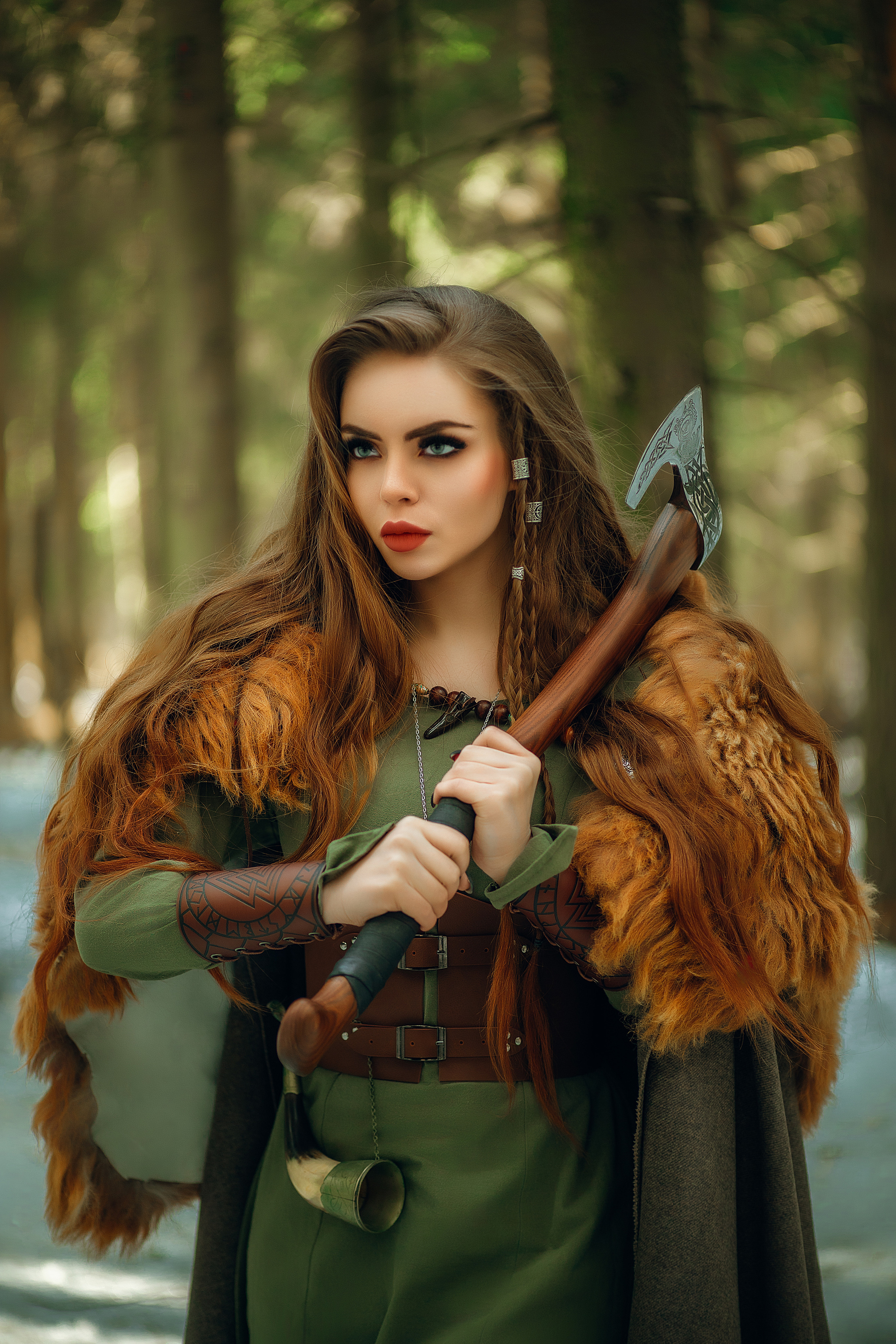 Фотосессия Валькирии, нордическая фотосессия, фотосессия викинг. Сказочный фотограф в русском стиле в Москве Ангелина Старцева | Русский сказки|Фотосесессия в Азиатском стиле