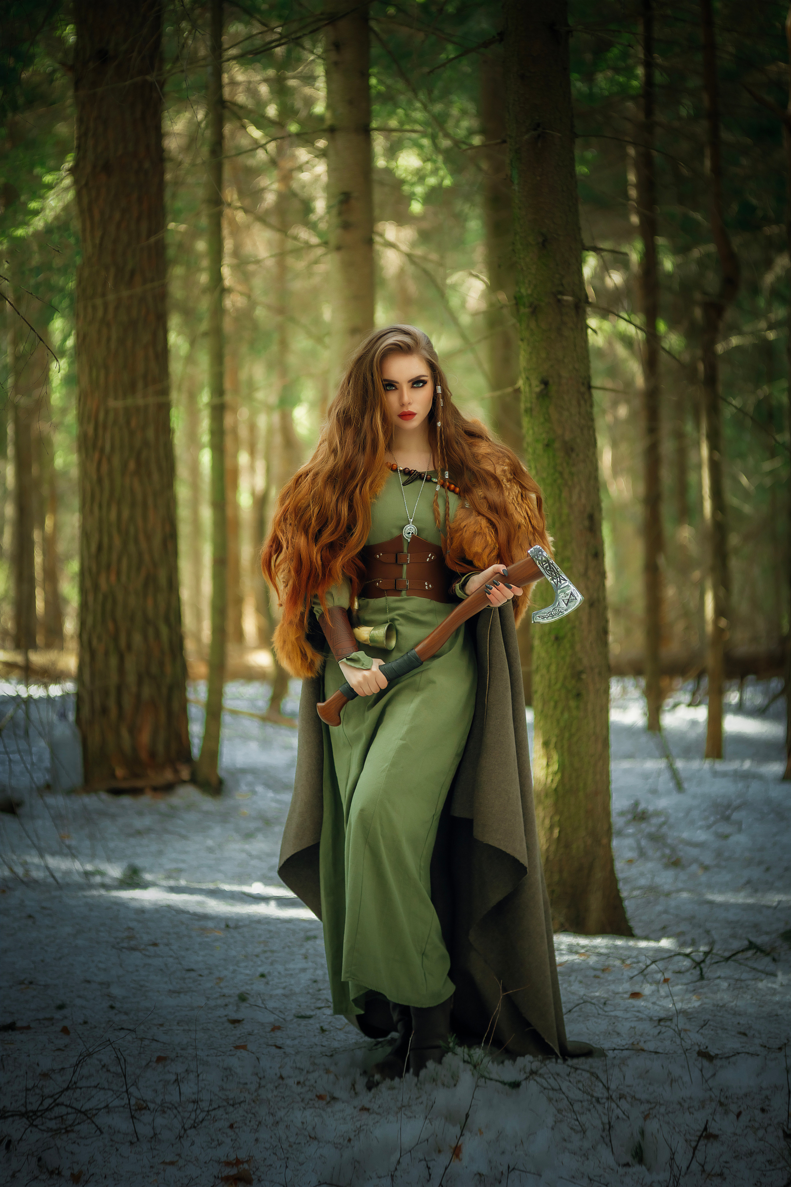 Фотосессия Валькирии, нордическая фотосессия, фотосессия викинг. Сказочный фотограф в русском стиле в Москве Ангелина Старцева | Русский сказки|Фотосесессия в Азиатском стиле