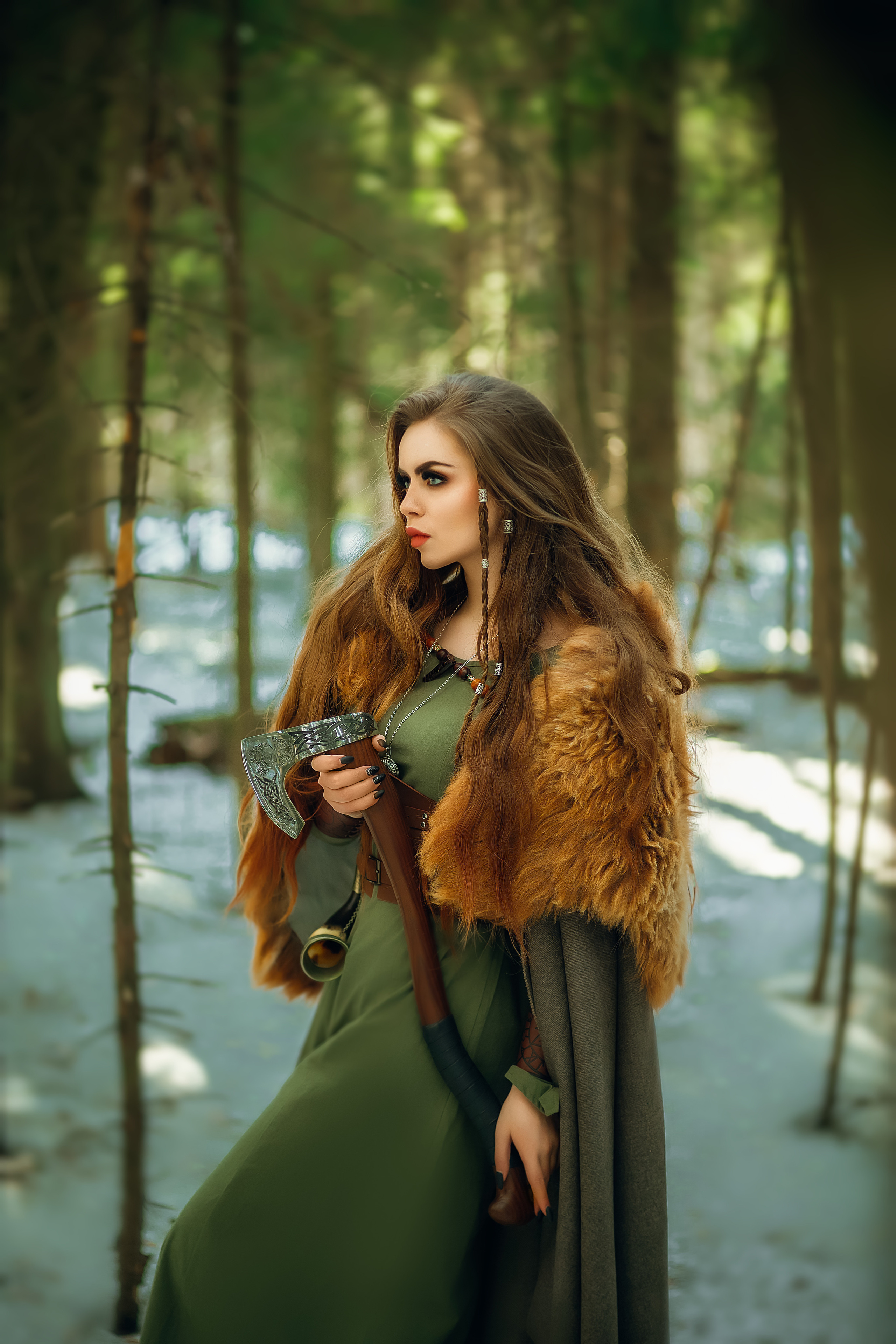 Фотосессия Валькирии, нордическая фотосессия, фотосессия викинг. Сказочный фотограф в русском стиле в Москве Ангелина Старцева | Русский сказки|Фотосесессия в Азиатском стиле
