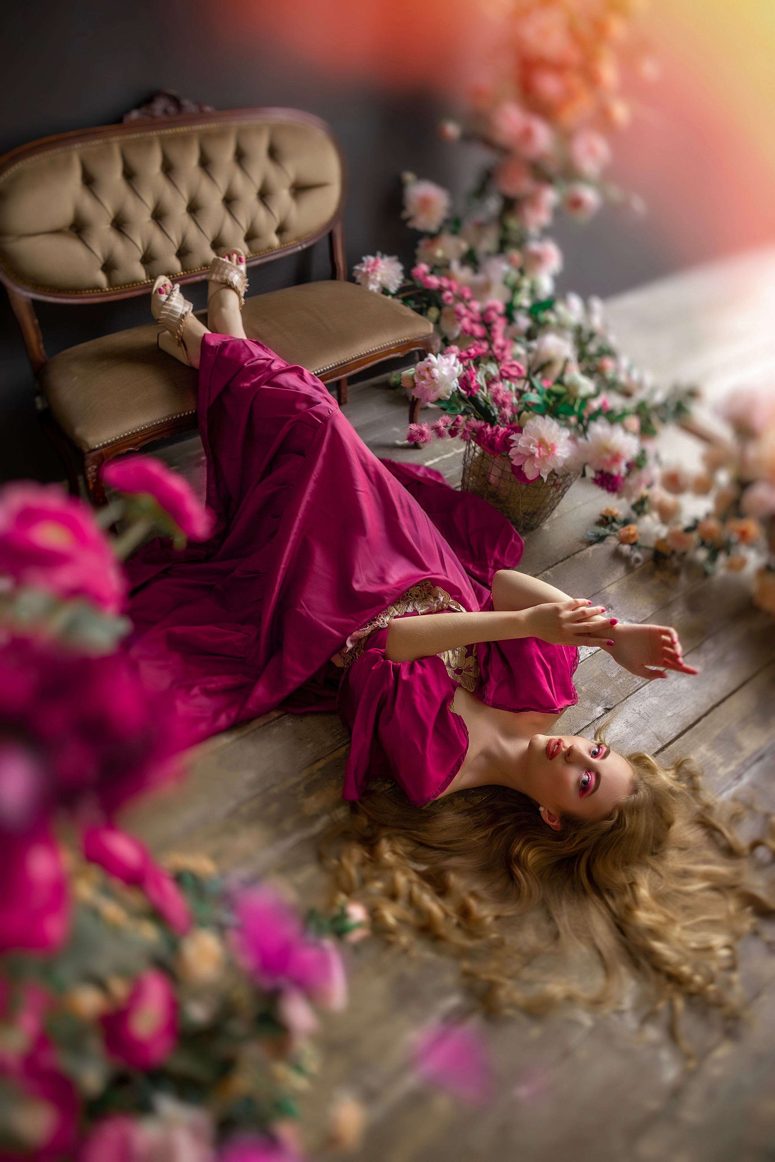 Весенняя фотосессия, весна 2023, фотограф в цветении в Москве. Сказочный фотограф в русском стиле в Москве Ангелина Старцева | Русский сказки|Фотосесессия в Азиатском стиле