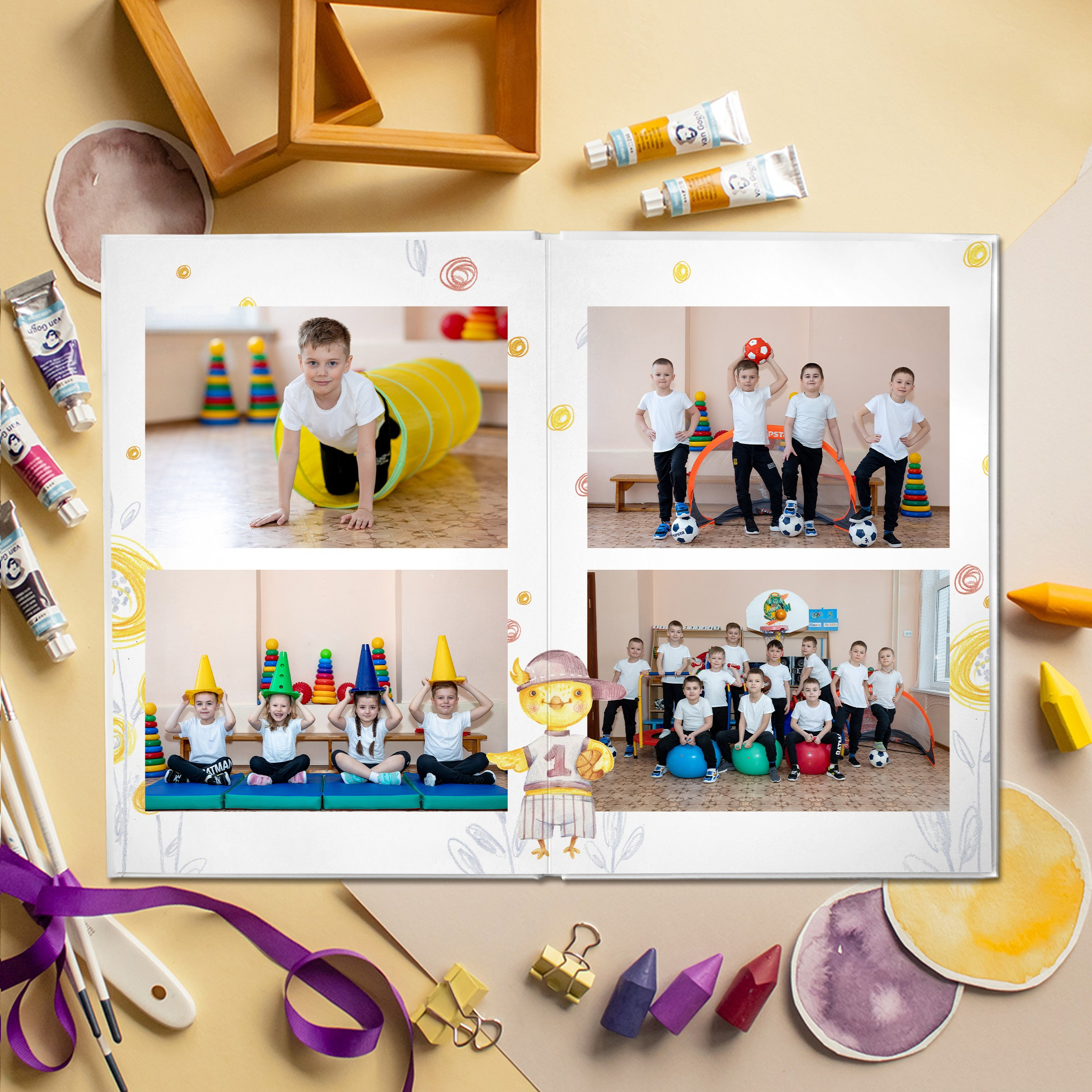 Выпускной альбом для детского сада. Выпускные альбомы Москва Московская область Ирина Чугайнова