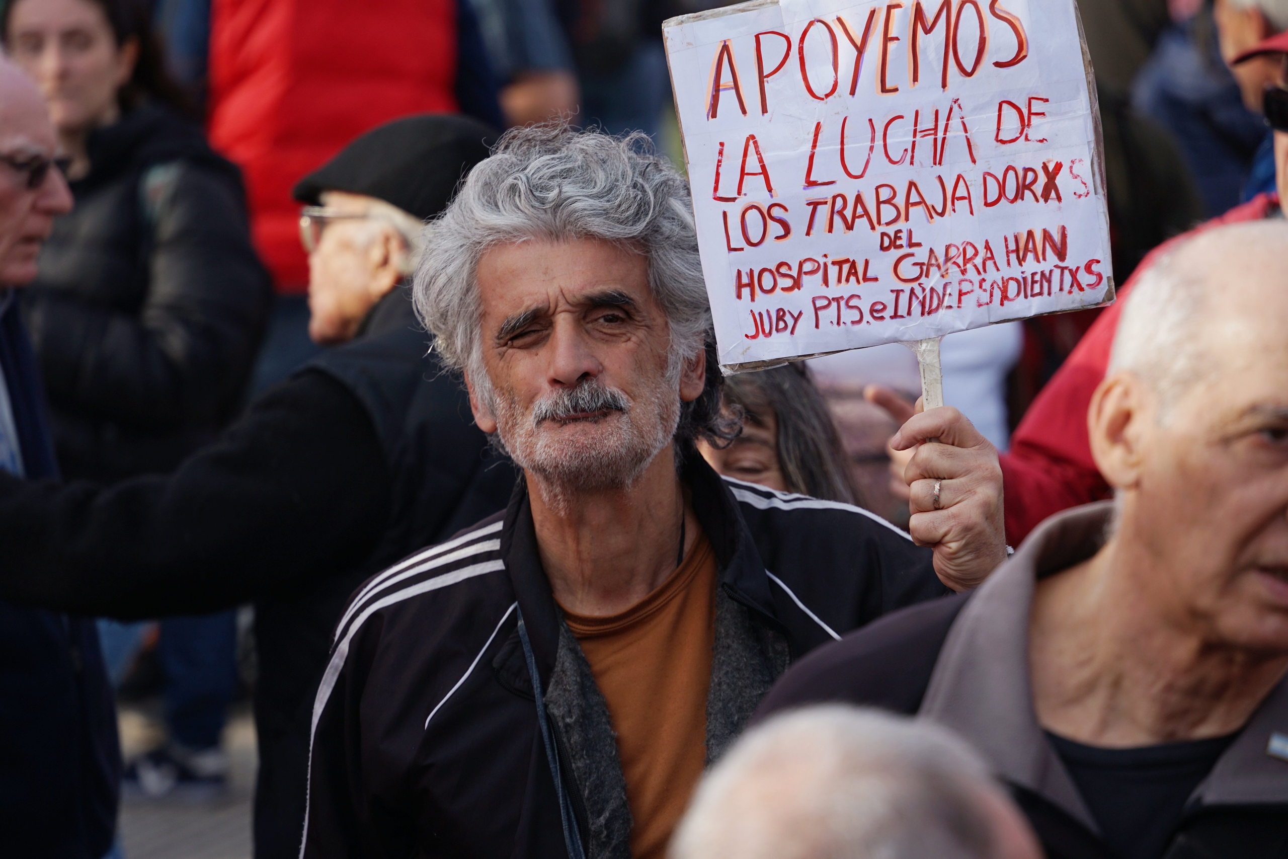 A march in Buenos Aires