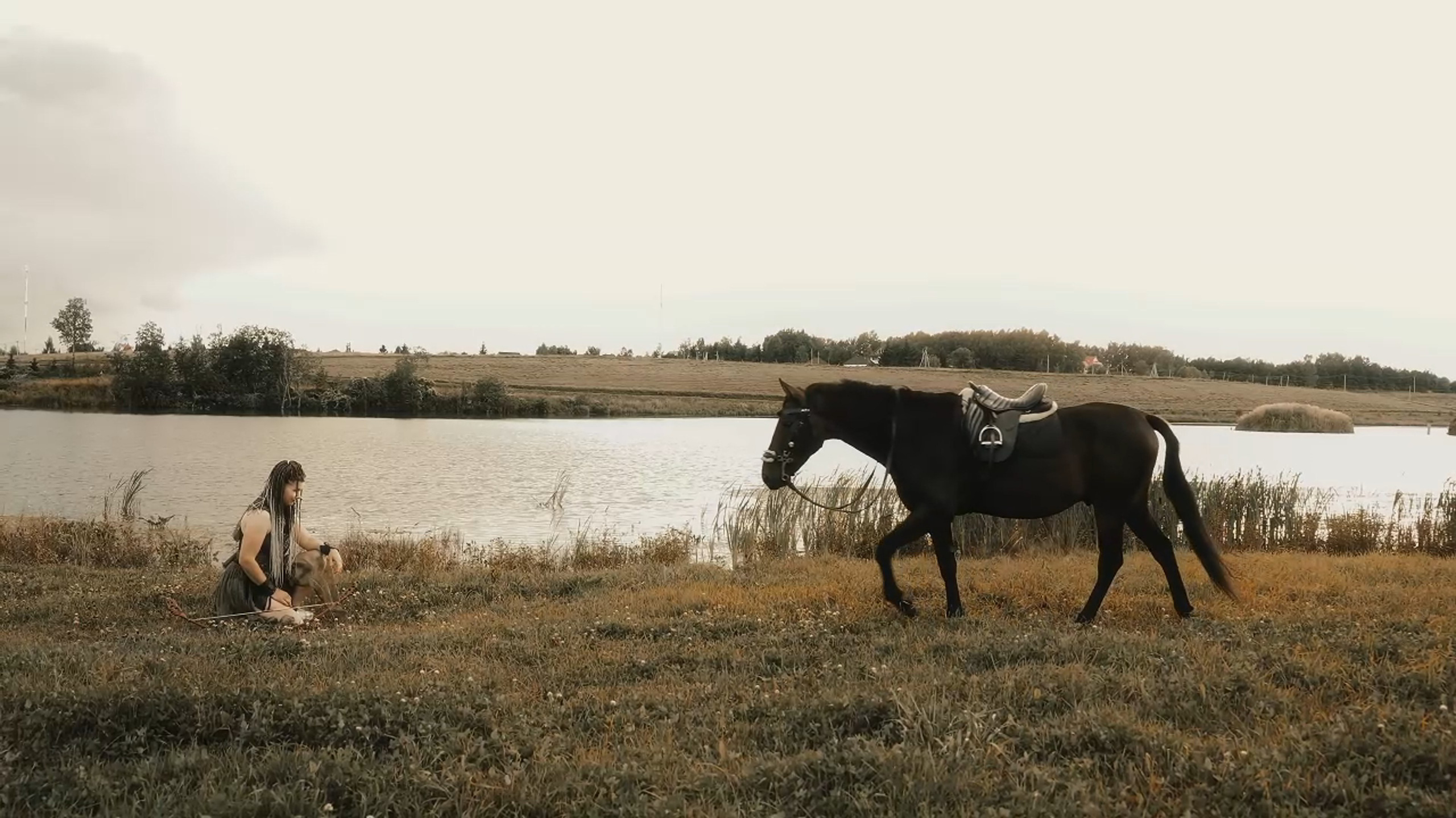 Анна — проводник в конный мир 🎬. Видеограф / Фотограф  — Яна Спащанская