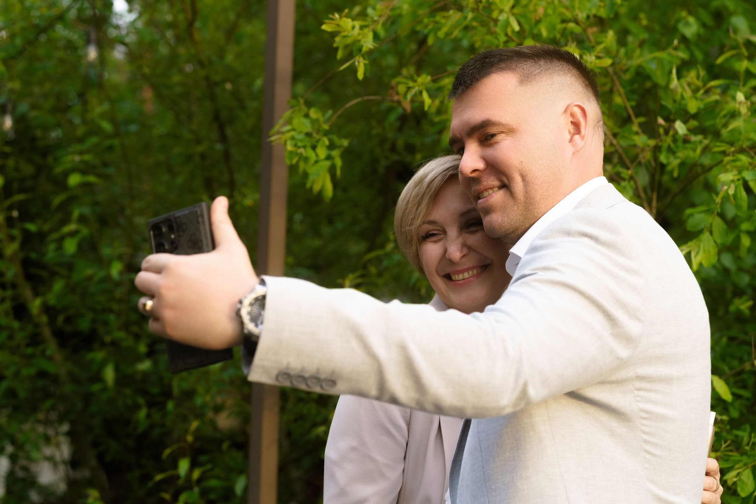 Мария и Михаил — прогулка у озера и церемония. Свадебный фотограф Дмитрий Родионов — Санкт-Петербург и Ленинградская область