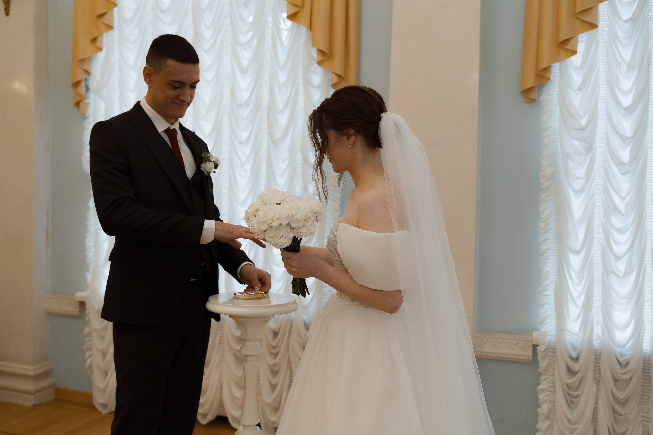 Свадьба Ирины и Дениса — Дом архитектора, Исаакий, Инженерный замок и банкет. Свадебный фотограф Дмитрий Родионов — Санкт-Петербург и Ленинградская область