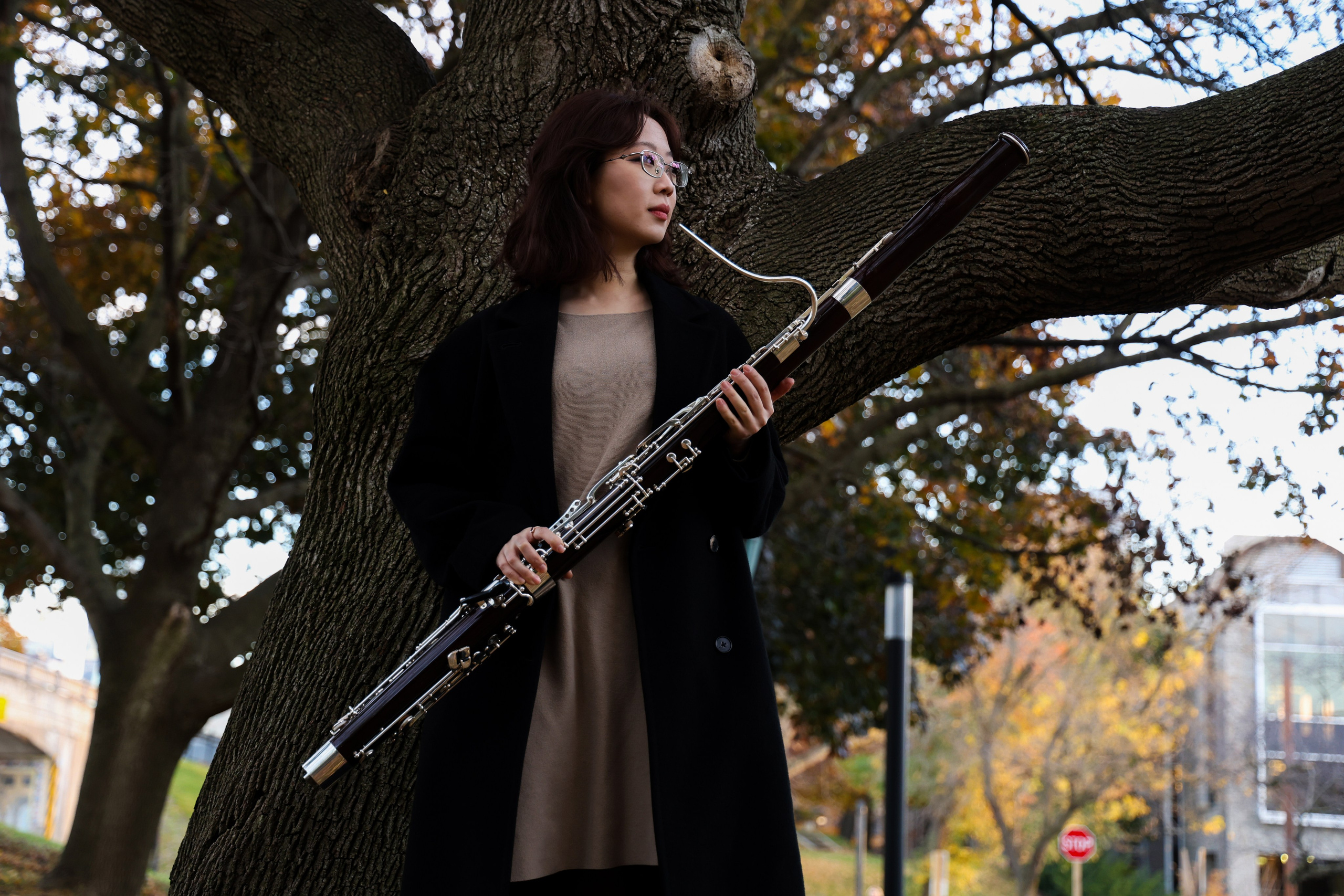 Resonance of the bassoon voice. Portrait photographer based in Toronto — Blinova Mariia