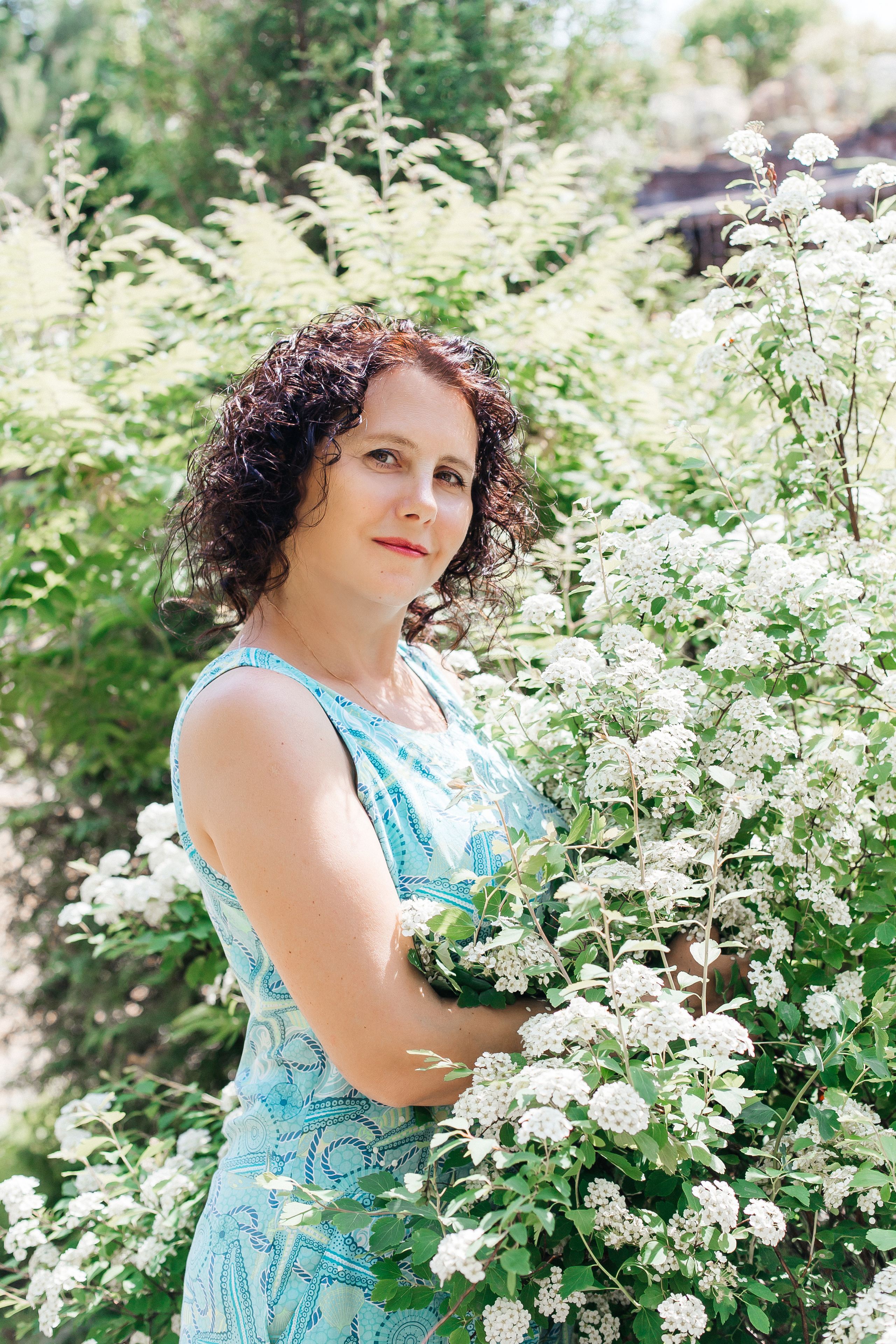 Летняя фотосессия в «Садах мечты». Фотограф в Красноярске Оксана Мазун