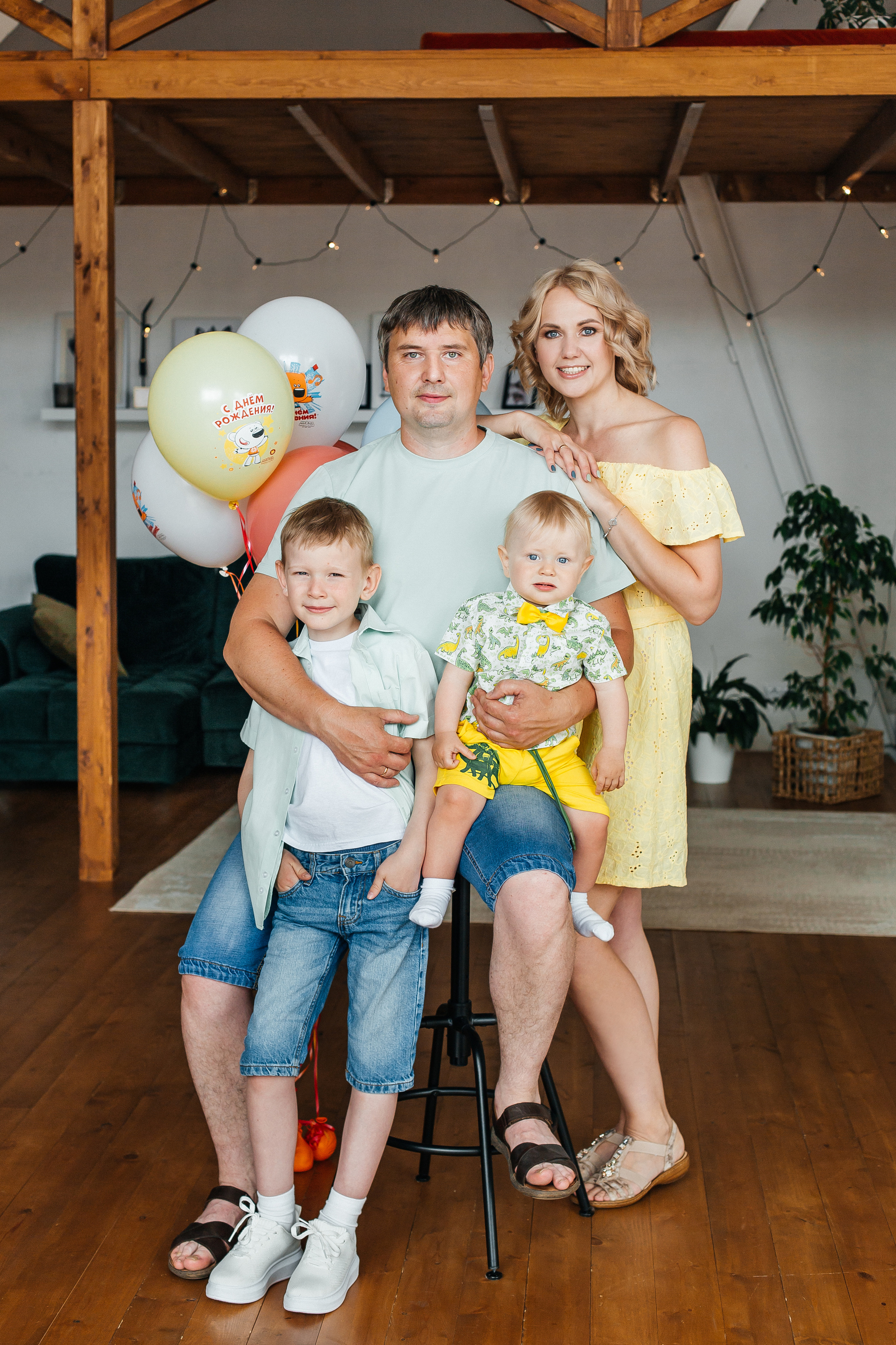Анонс. Семейная фотосессия в День Рождения. Фотограф в Красноярске Оксана Мазун
