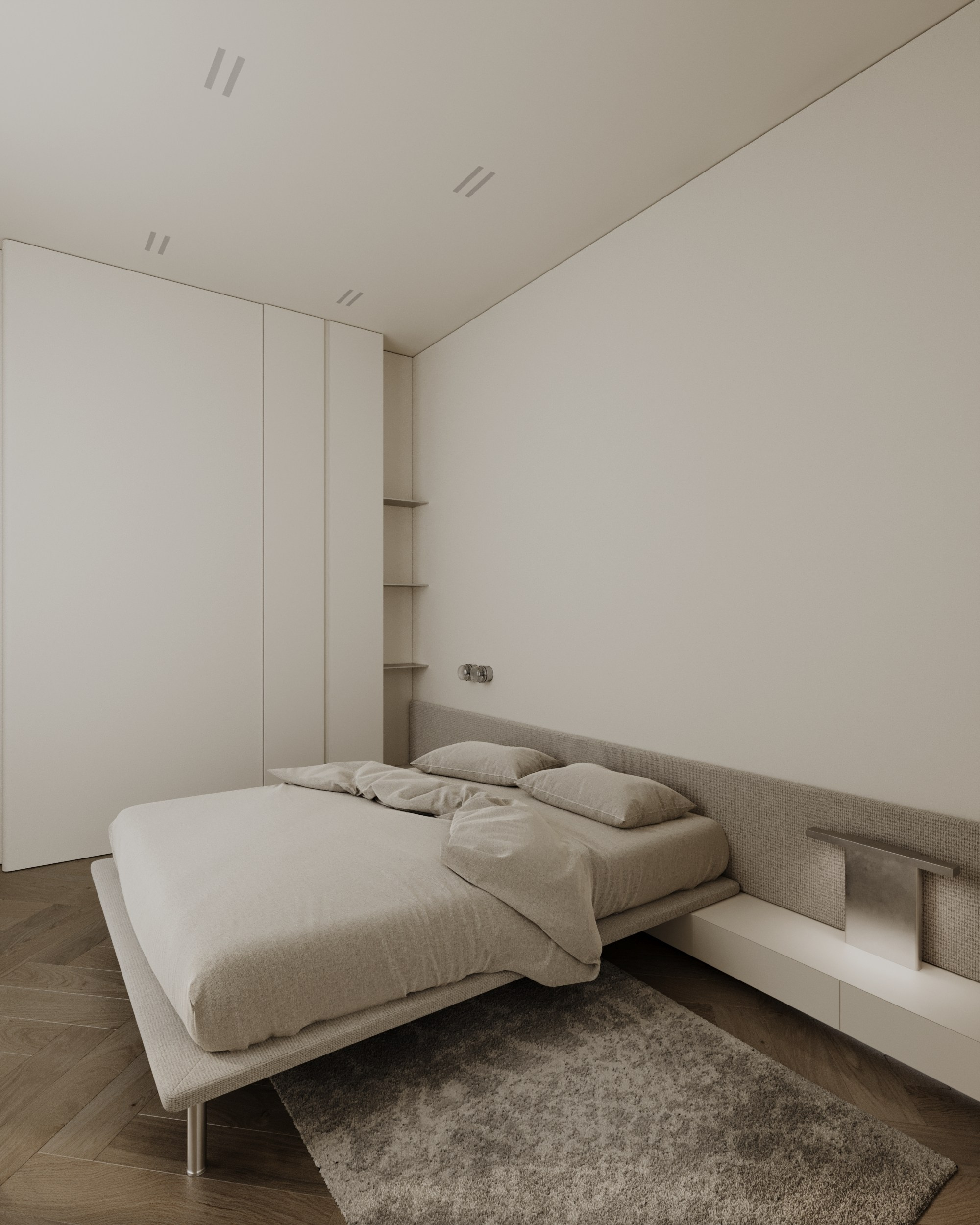 SOLE HILLS /50 sq m /23'. Интерьерное ателье numéro а