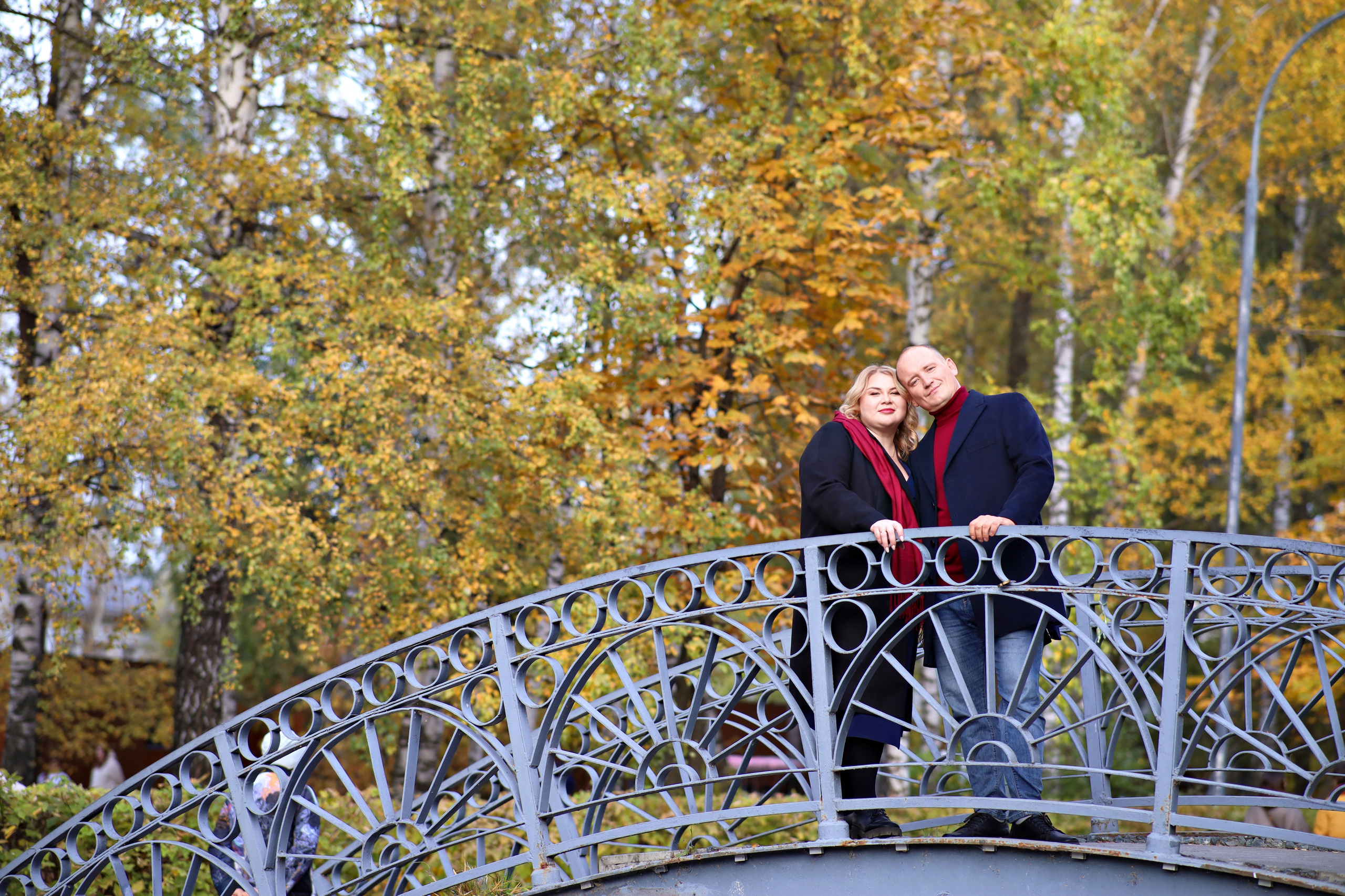 Осенняя прогулка Радика и Оксаны. Семейный фотограф в Казани Римма Гатауллина