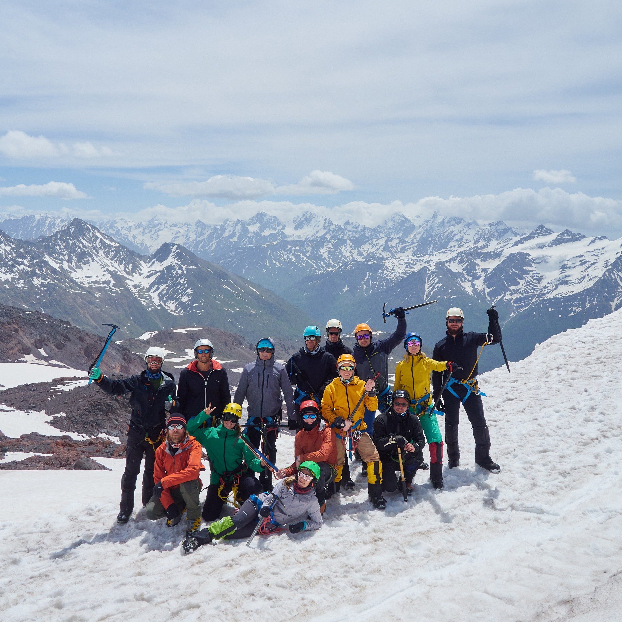 Горный, высотный Фотограф на Эльбрусе Георгий