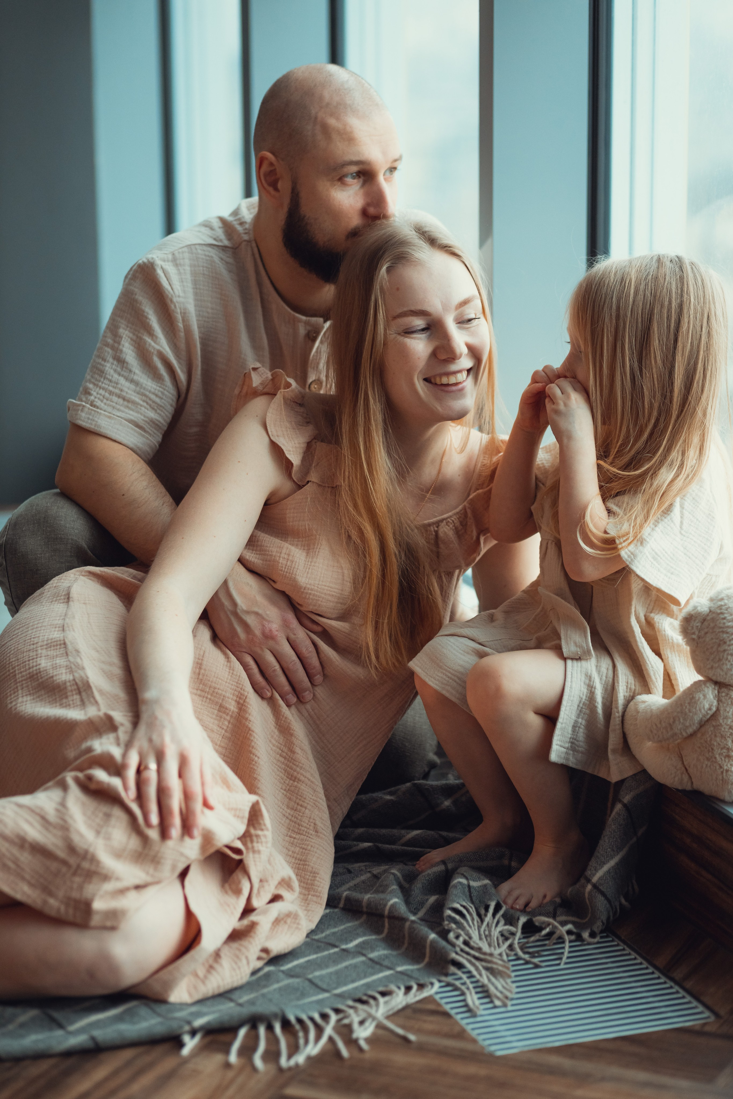 Семейная фотосессия в студии Санкт-Петербург