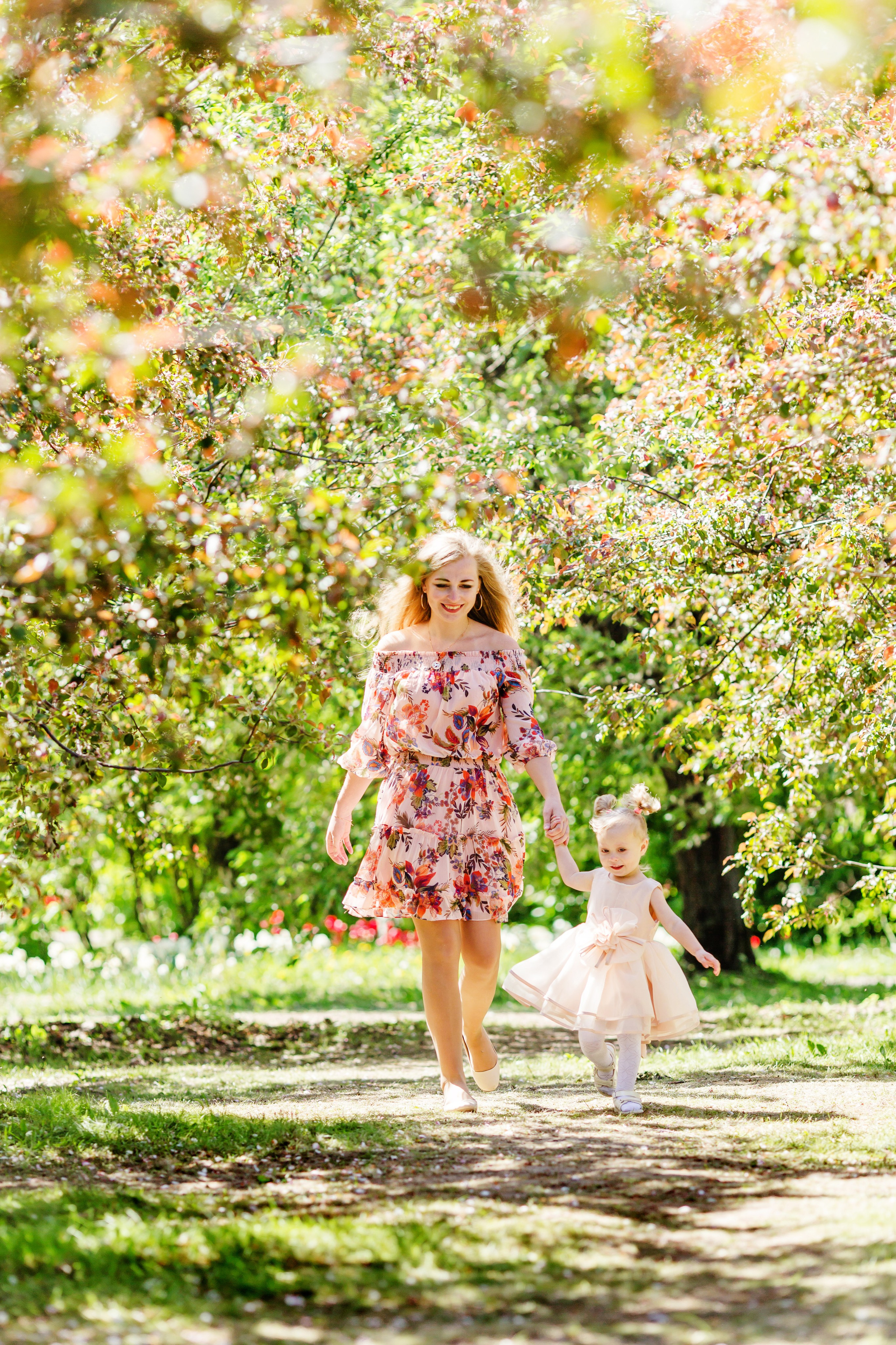 Семейная фотосессия в парке с детьми