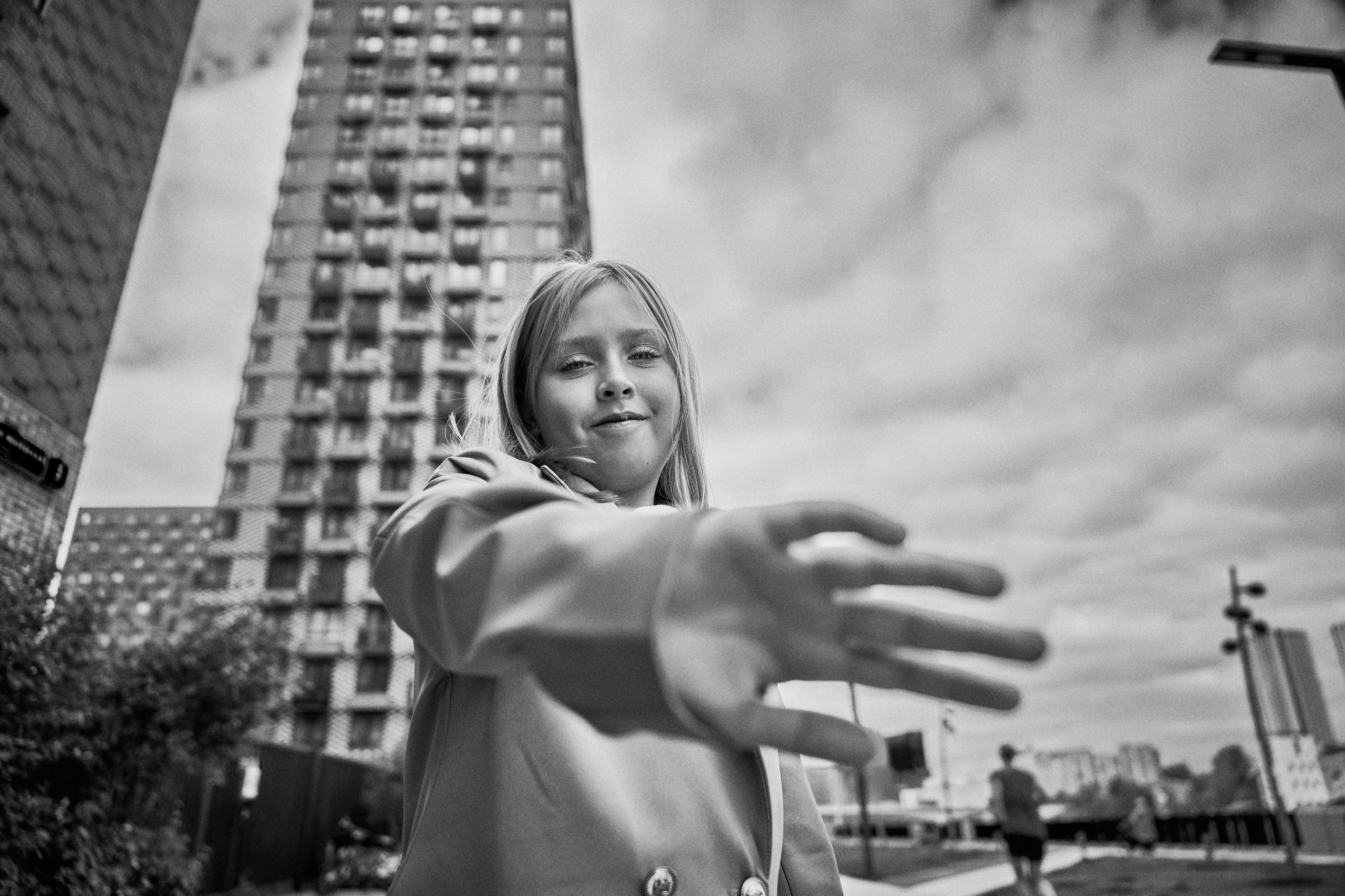 Детская фотосессия в ЧБ. Фотограф в Москве — Сергей Рыжков