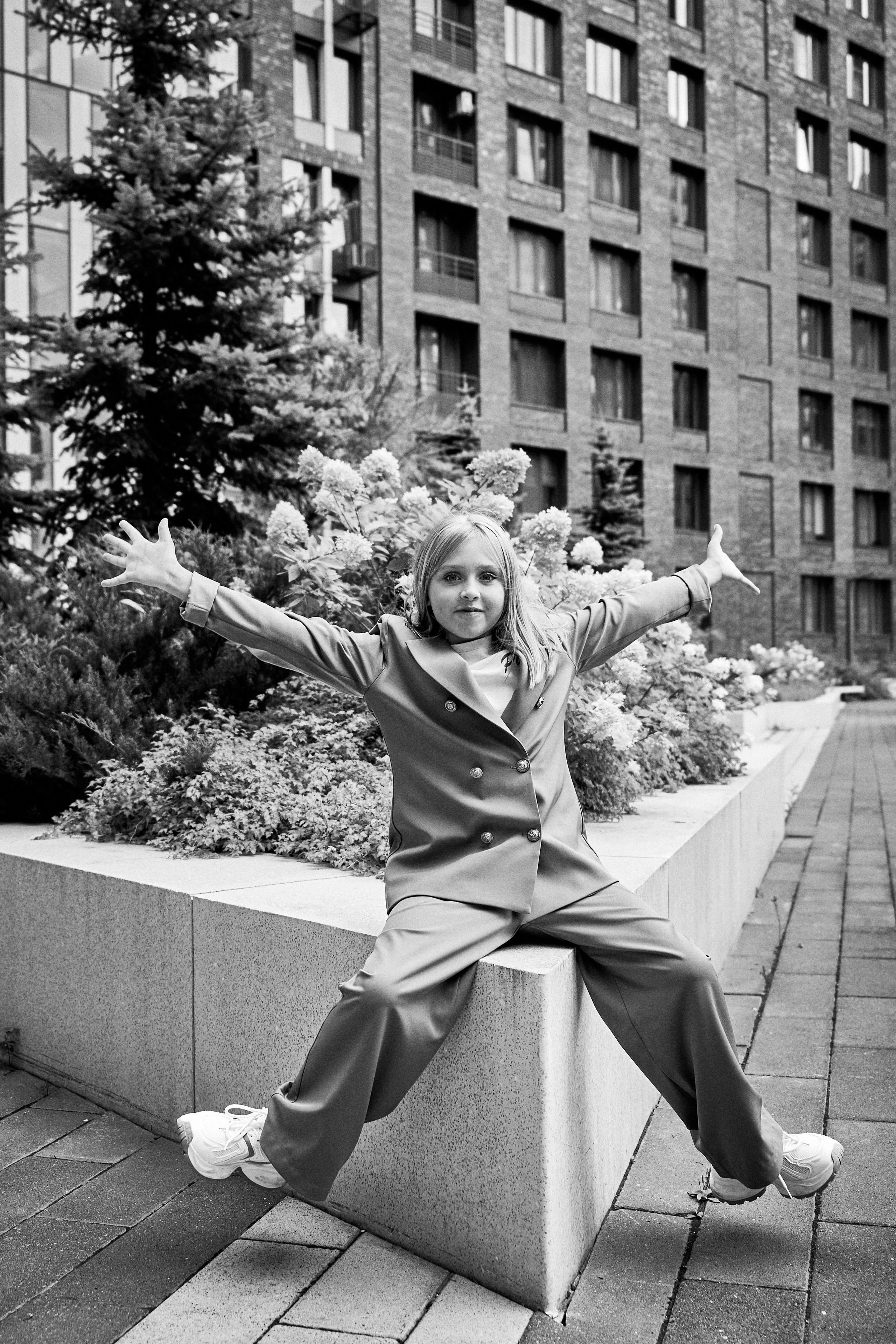 Детская фотосессия в ЧБ. Фотограф в Москве — Сергей Рыжков