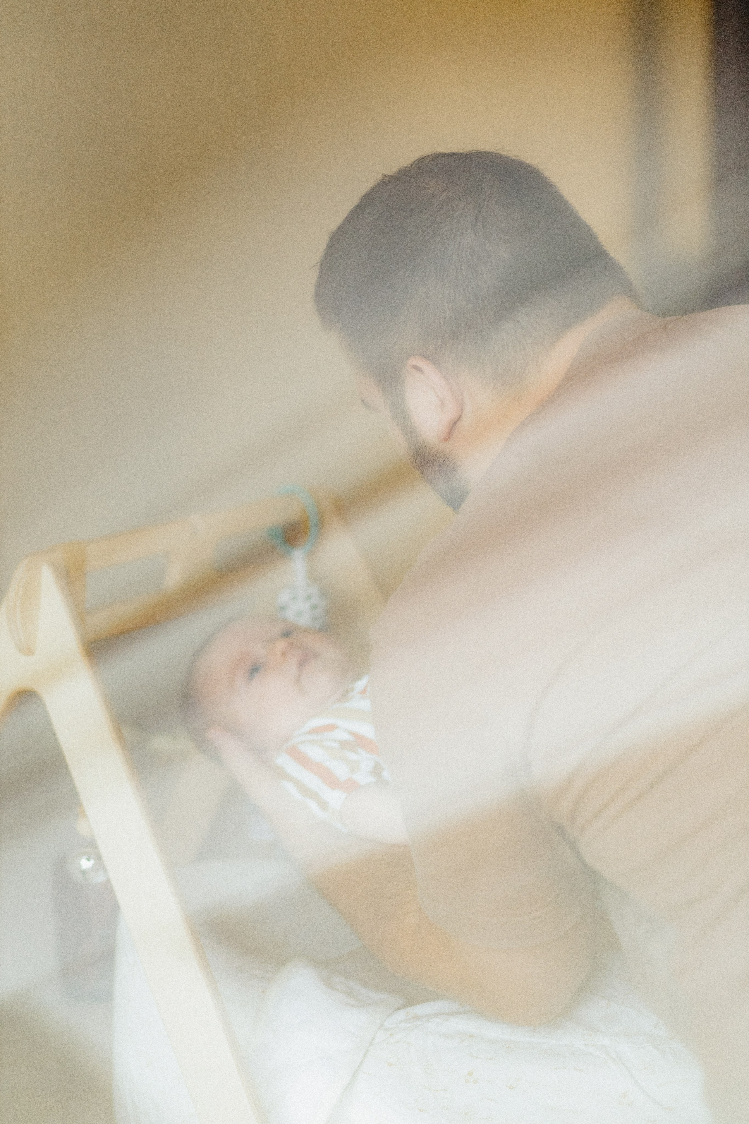 Домашняя семейная фотосессия с малышом. Портретный и семейный фотограф в Москве Мария Рослякова