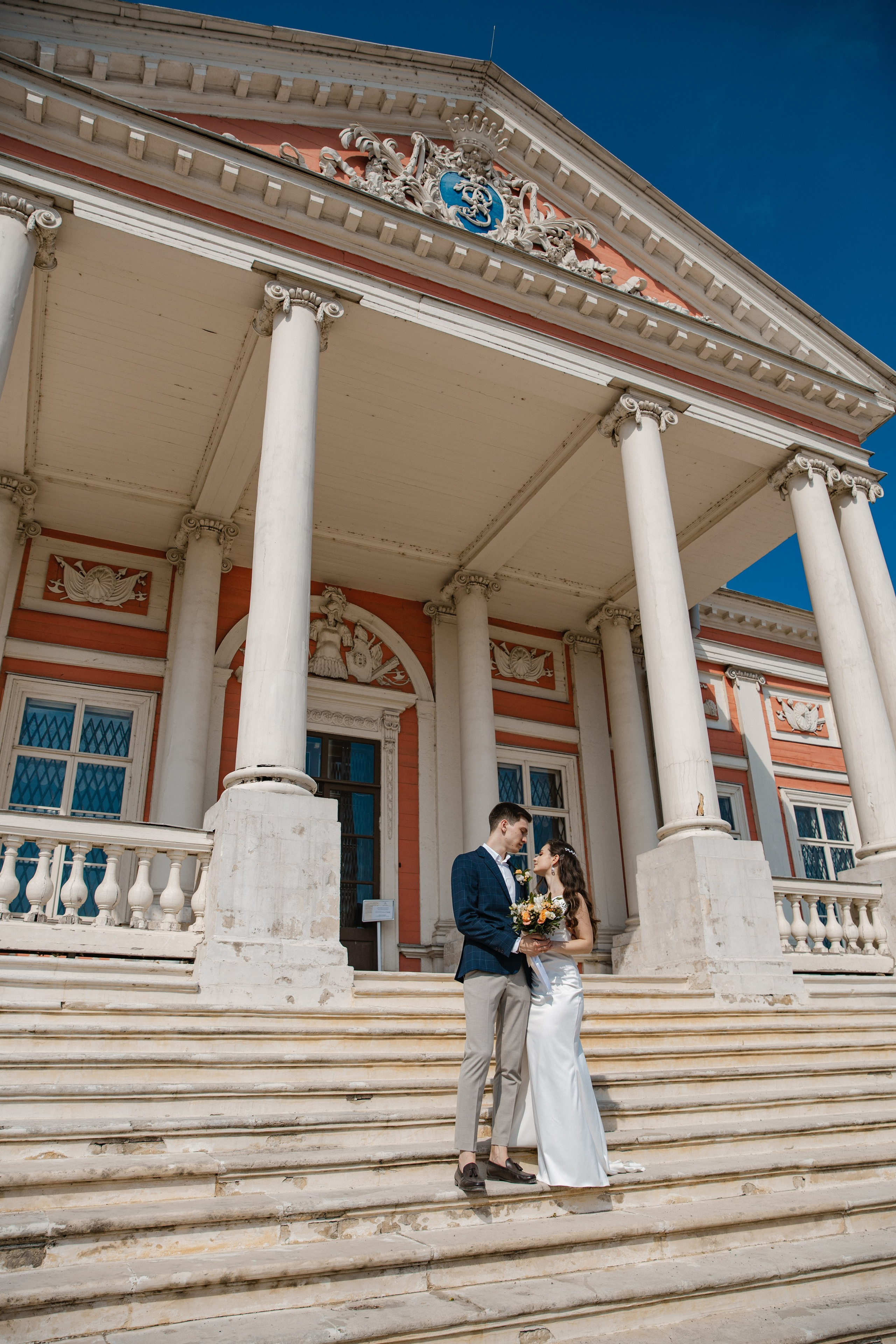 Свадебная фотосессия в Кусково. Фотограф и видеограф Анна Домашенко