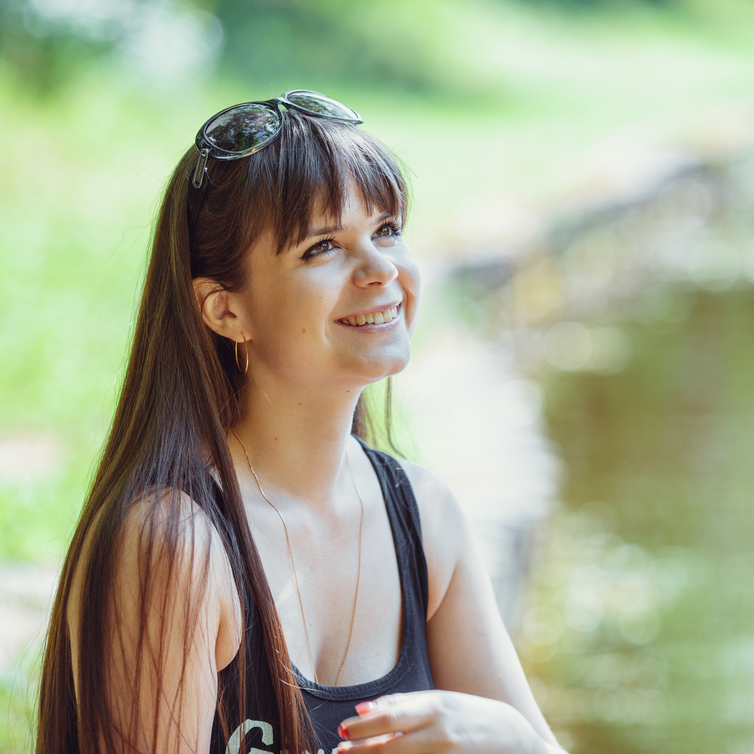 Фотосессия Анастасия в Сокольниках. Фотограф — Евгений Свистков