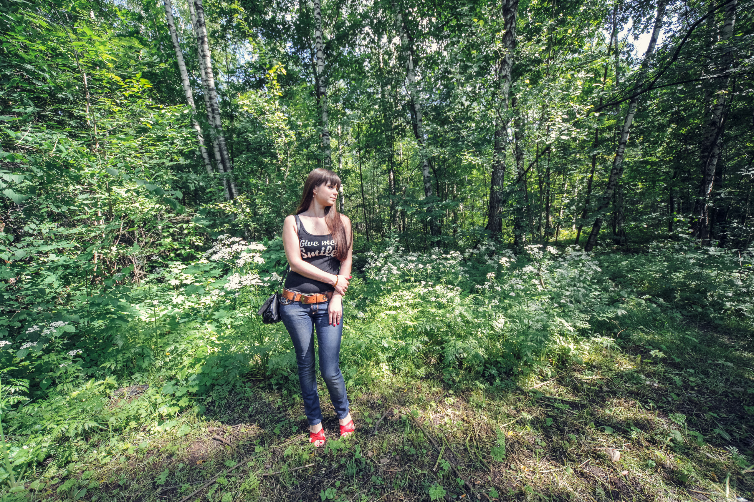 Фотосессия Анастасия в Сокольниках. Фотограф — Евгений Свистков