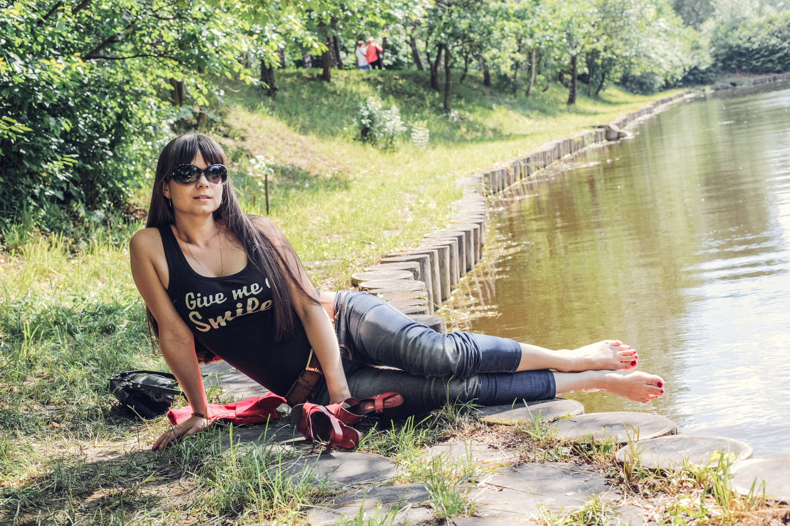 Фотосессия Анастасия в Сокольниках. Фотограф — Евгений Свистков