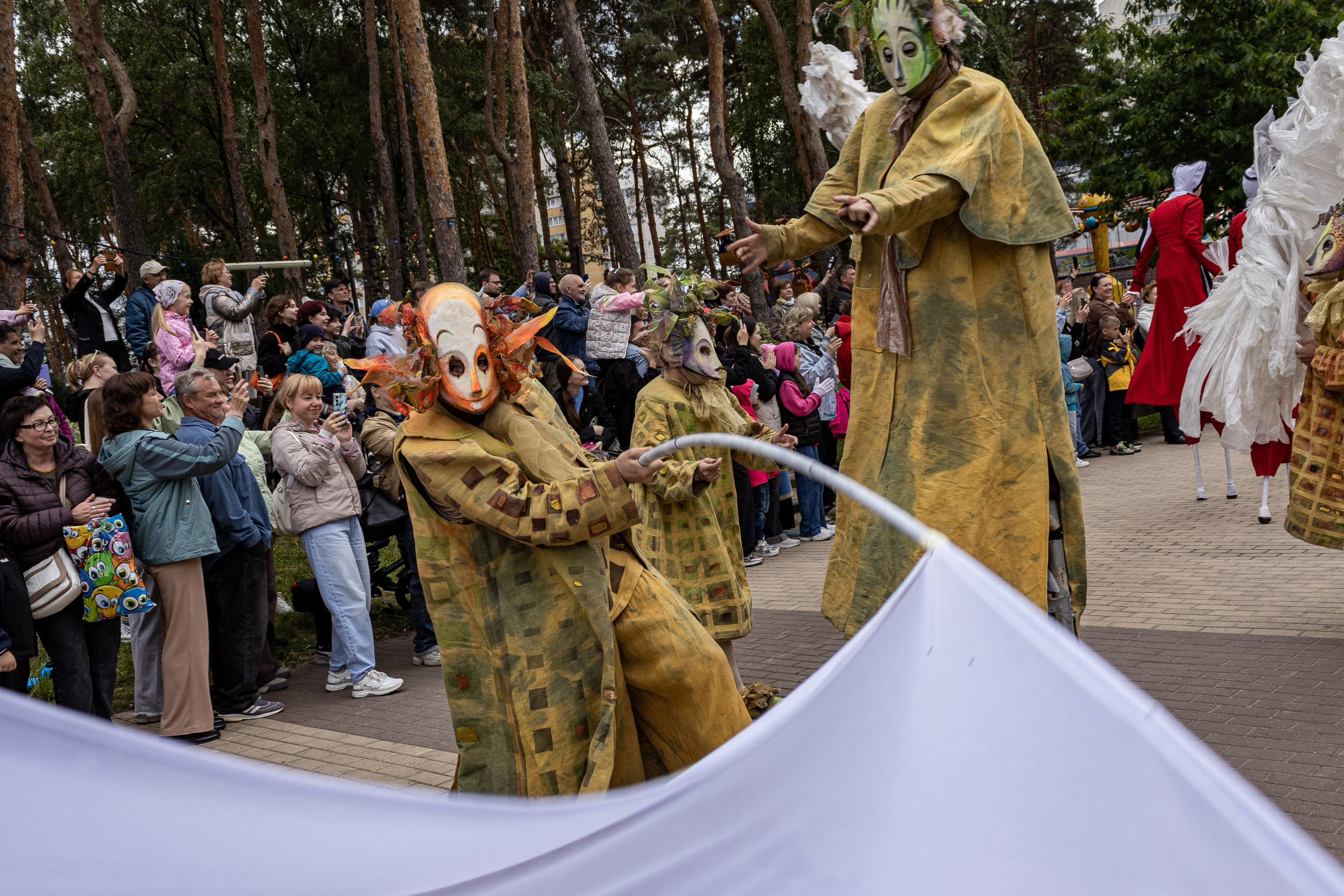 Street Theatre Parade / Platonov Fest, Voronezh. Photographer Natalia Mershina
