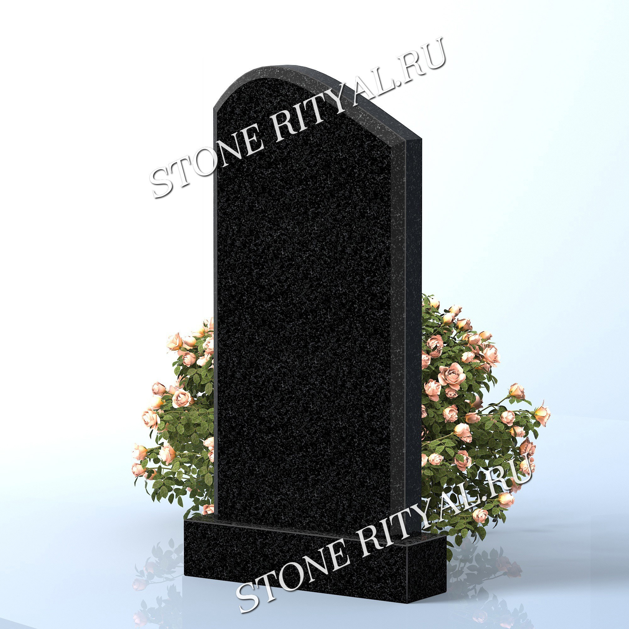 Вертикальные памятники прямые. Изготовление и установка памятников в Москве и МО