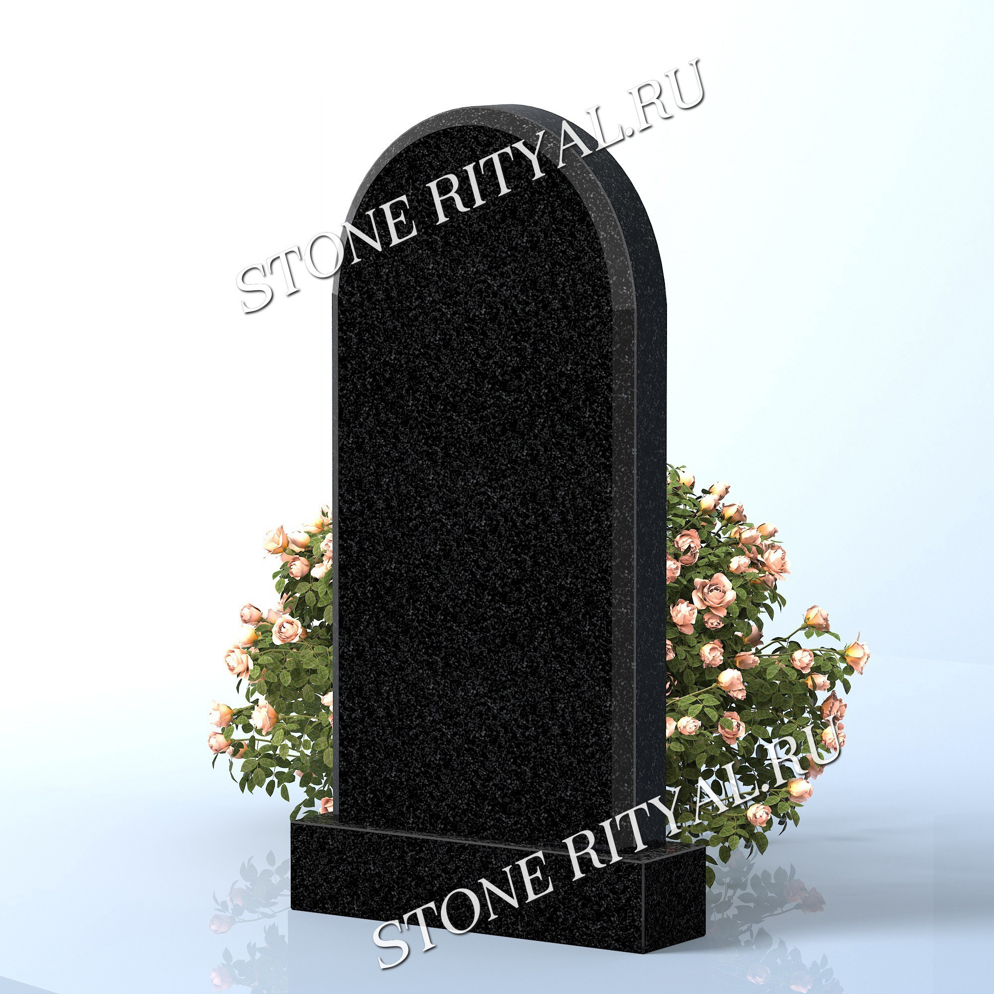 Вертикальные памятники прямые. Изготовление и установка памятников в Москве и МО