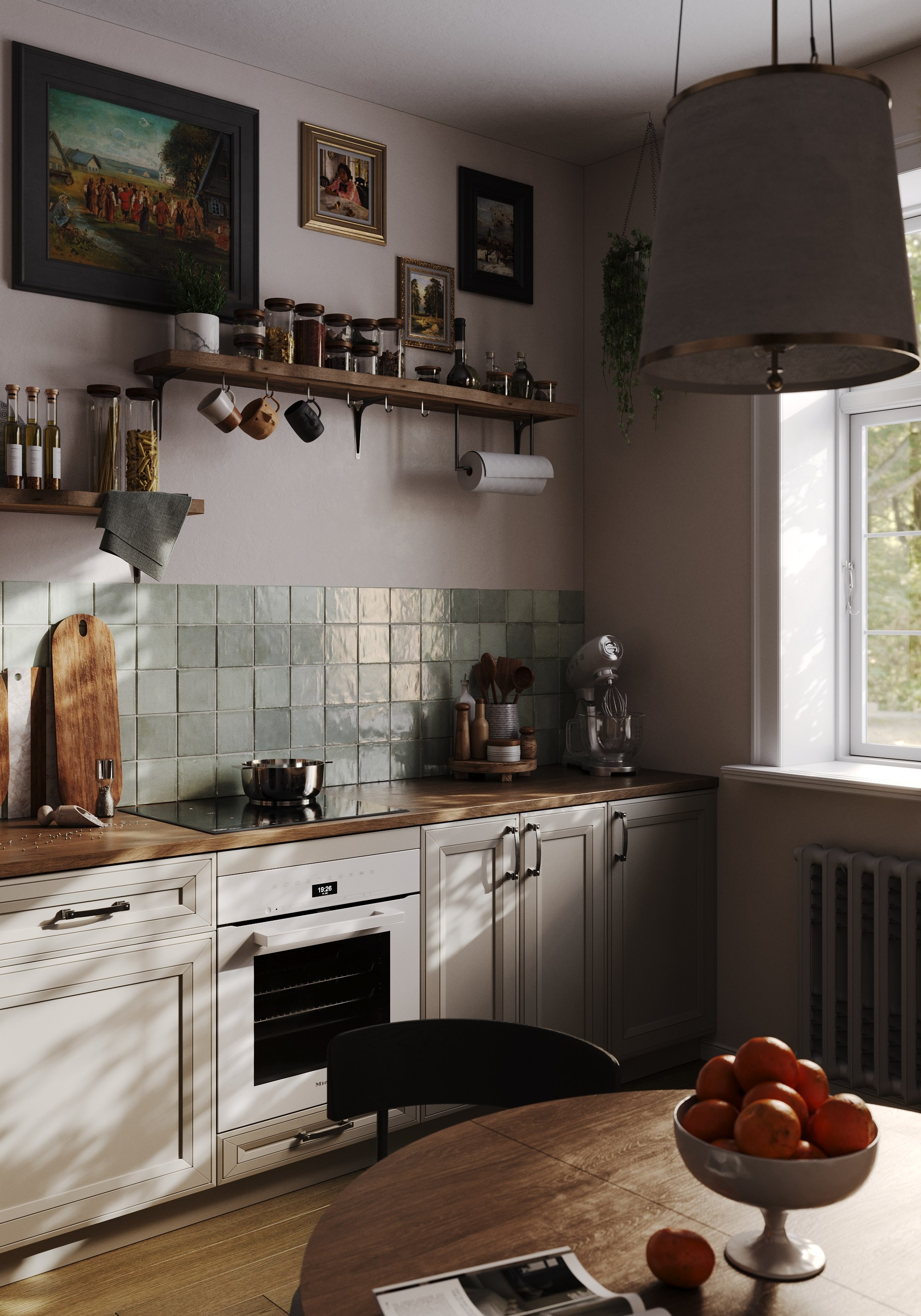 МК домик в деревне. Popov.Viz интерьерный 3D-визуализатор