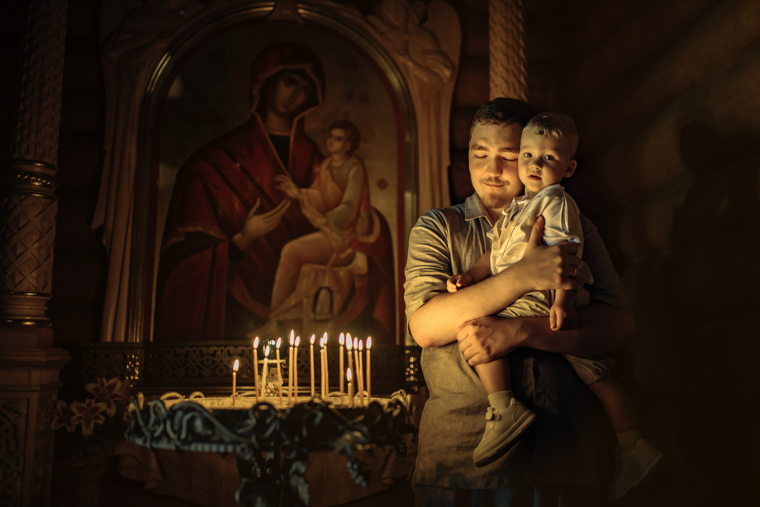 Таинство крещения Дмитрия, 21.07.2024