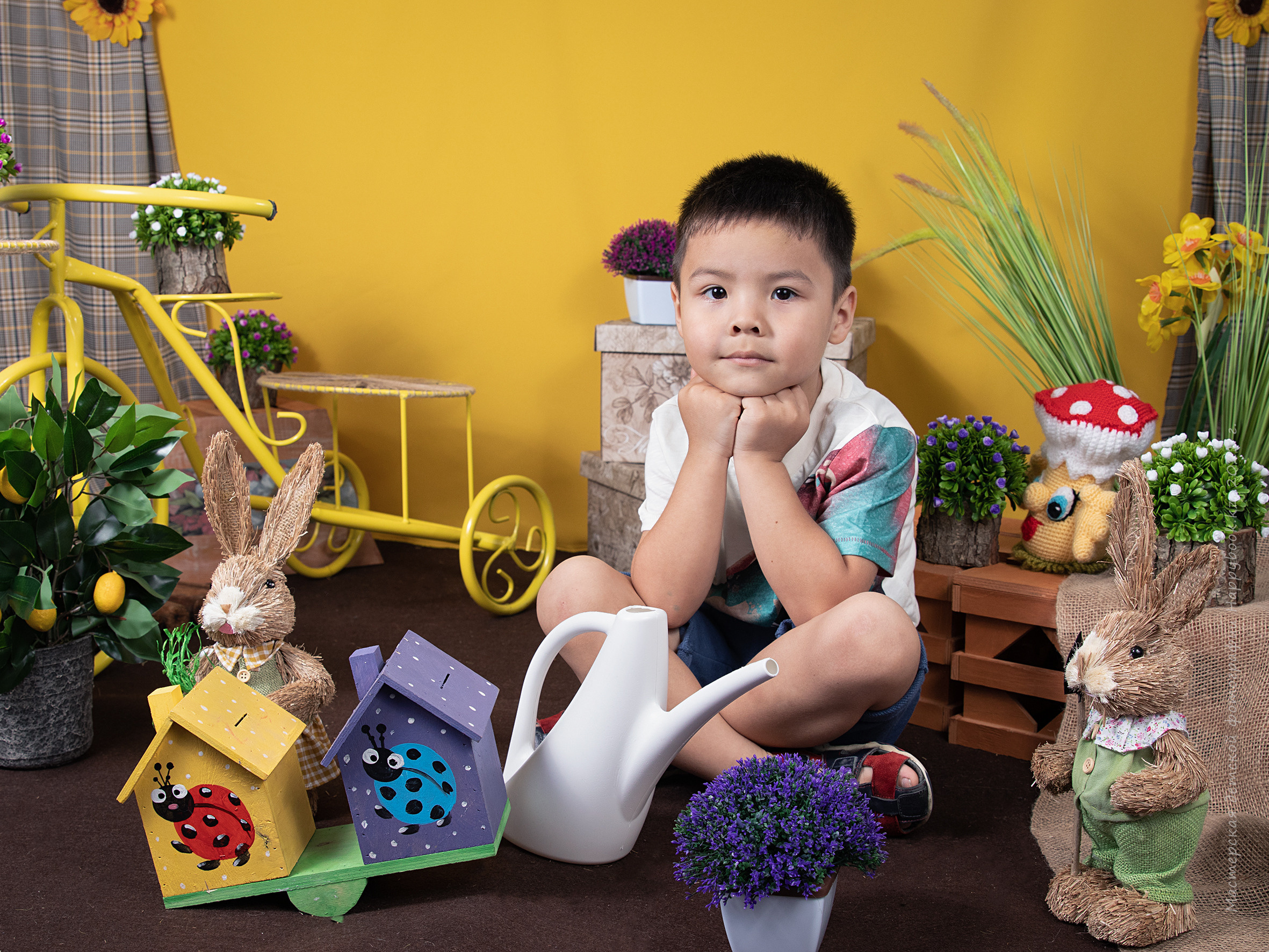 Фотосопровождение детских садов и школ. Детский фотограф в Алматы, виньетки, выпускной альбом Алматы