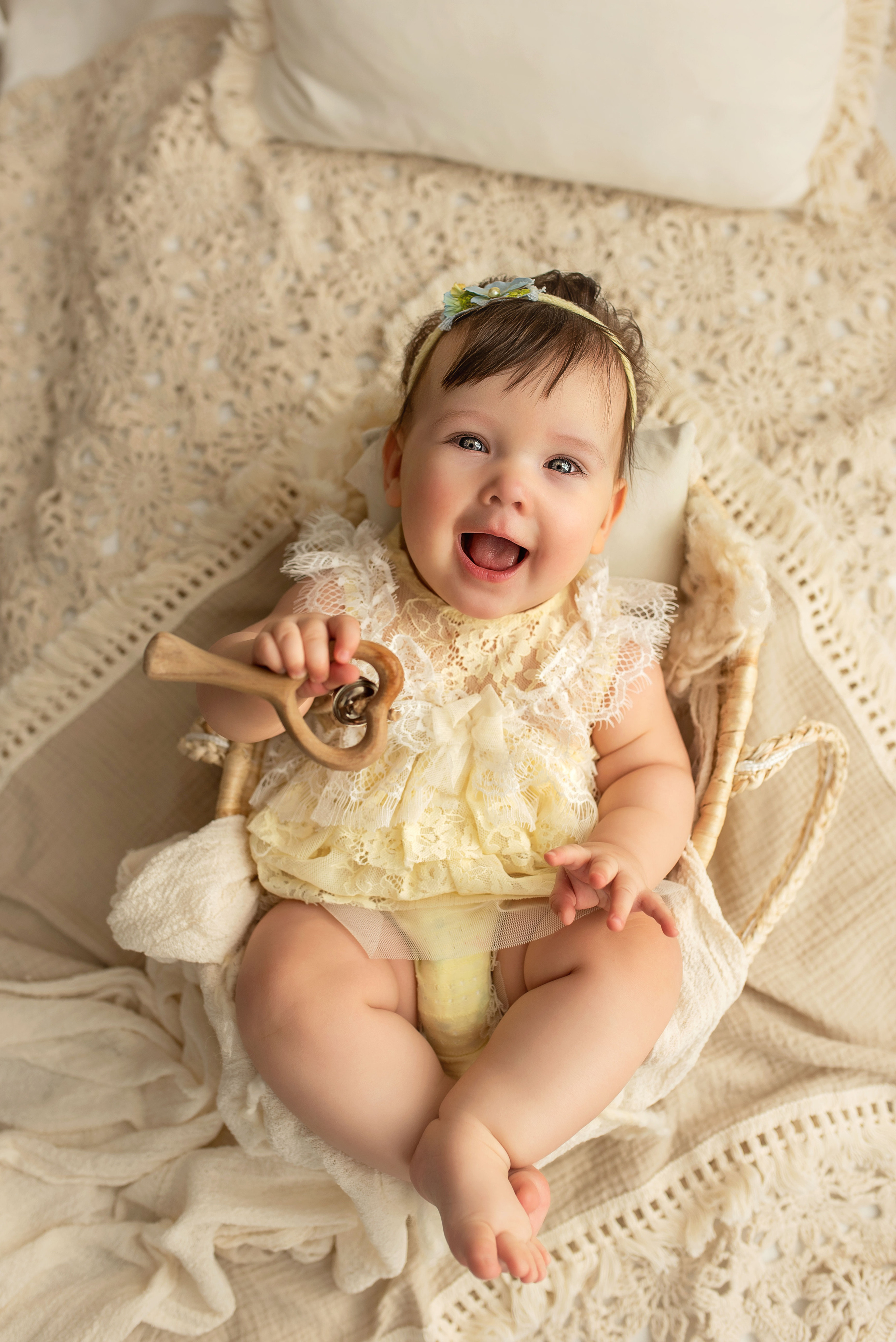 Амина. Фотограф новорожденных в Уфе