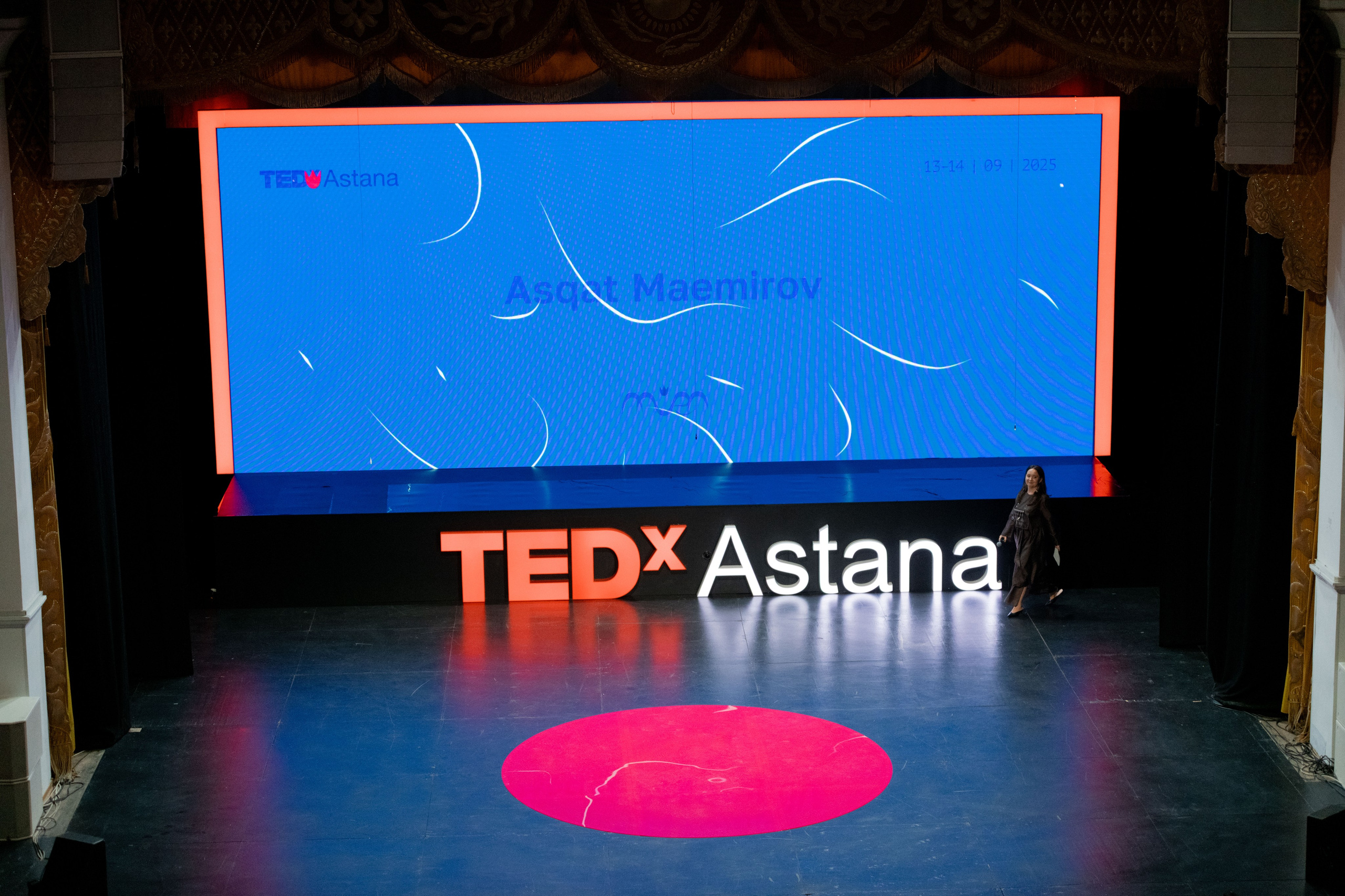 TEDxASTANA. OSPAN ALI photographer