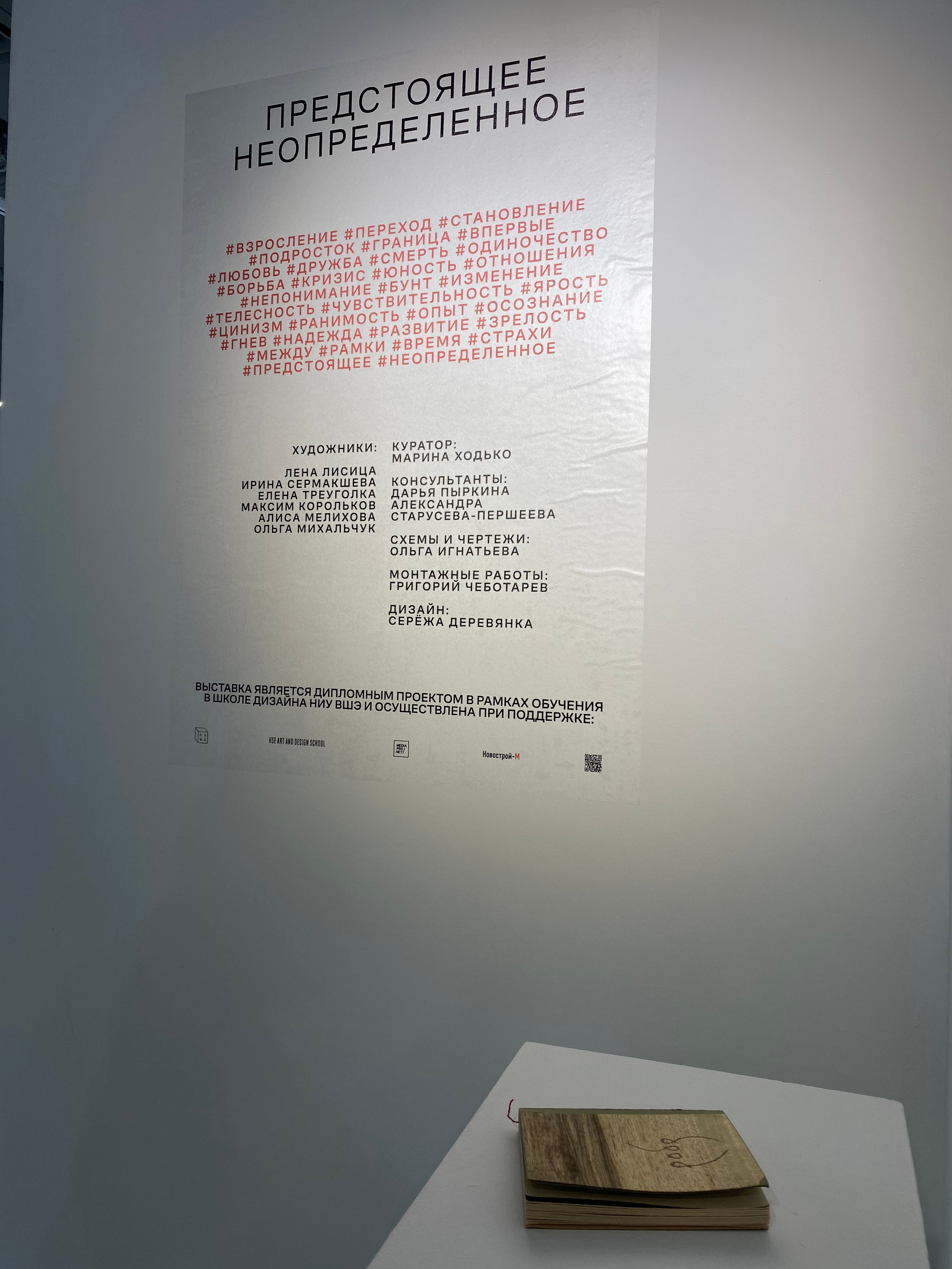 “The HARD” photobook in the Cube.Moscow gallery on Tverskaya street. Olga Mikhalchuk, visual artist