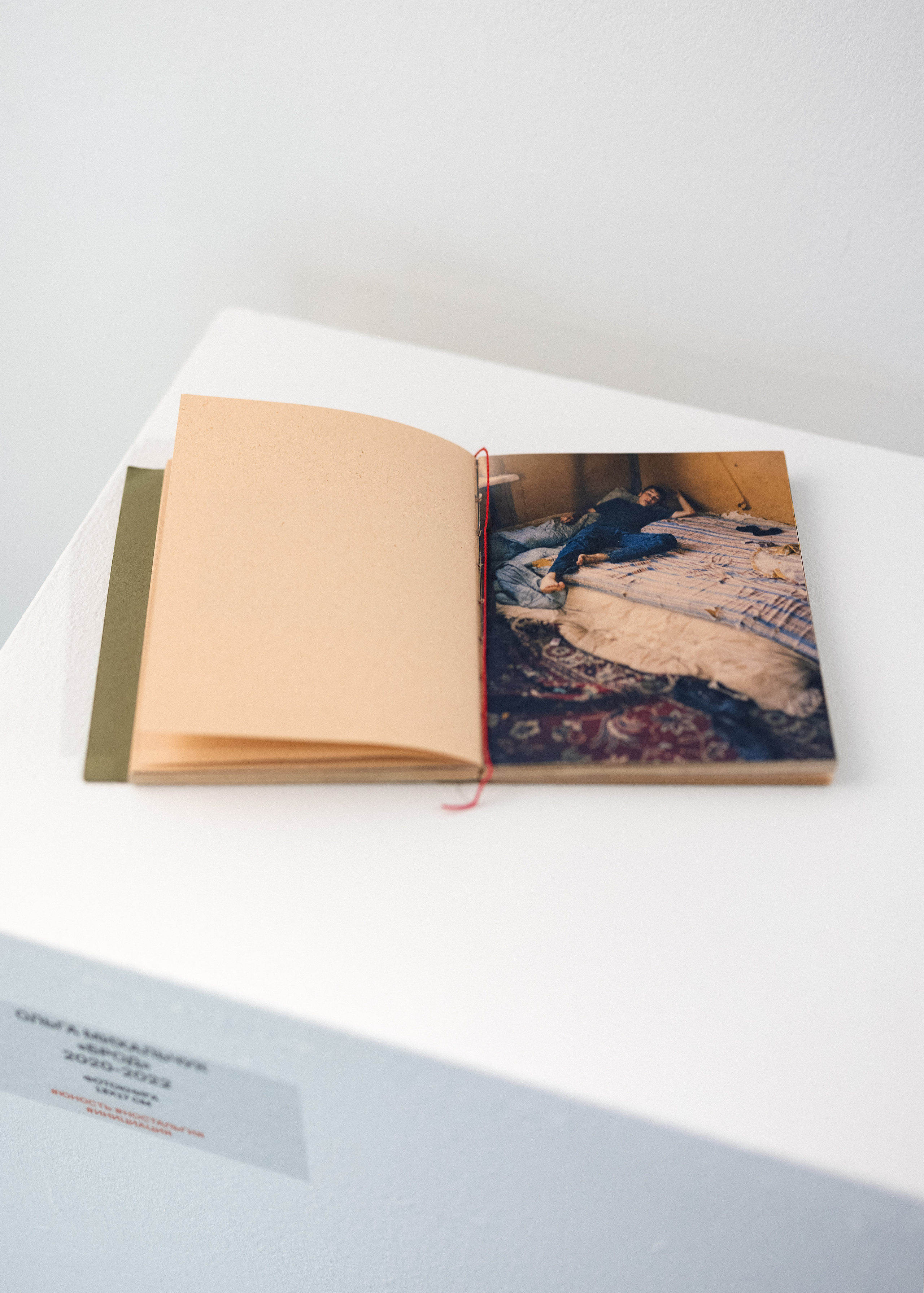 “The HARD” photobook in the Cube.Moscow gallery on Tverskaya street. Olga Mikhalchuk, visual artist