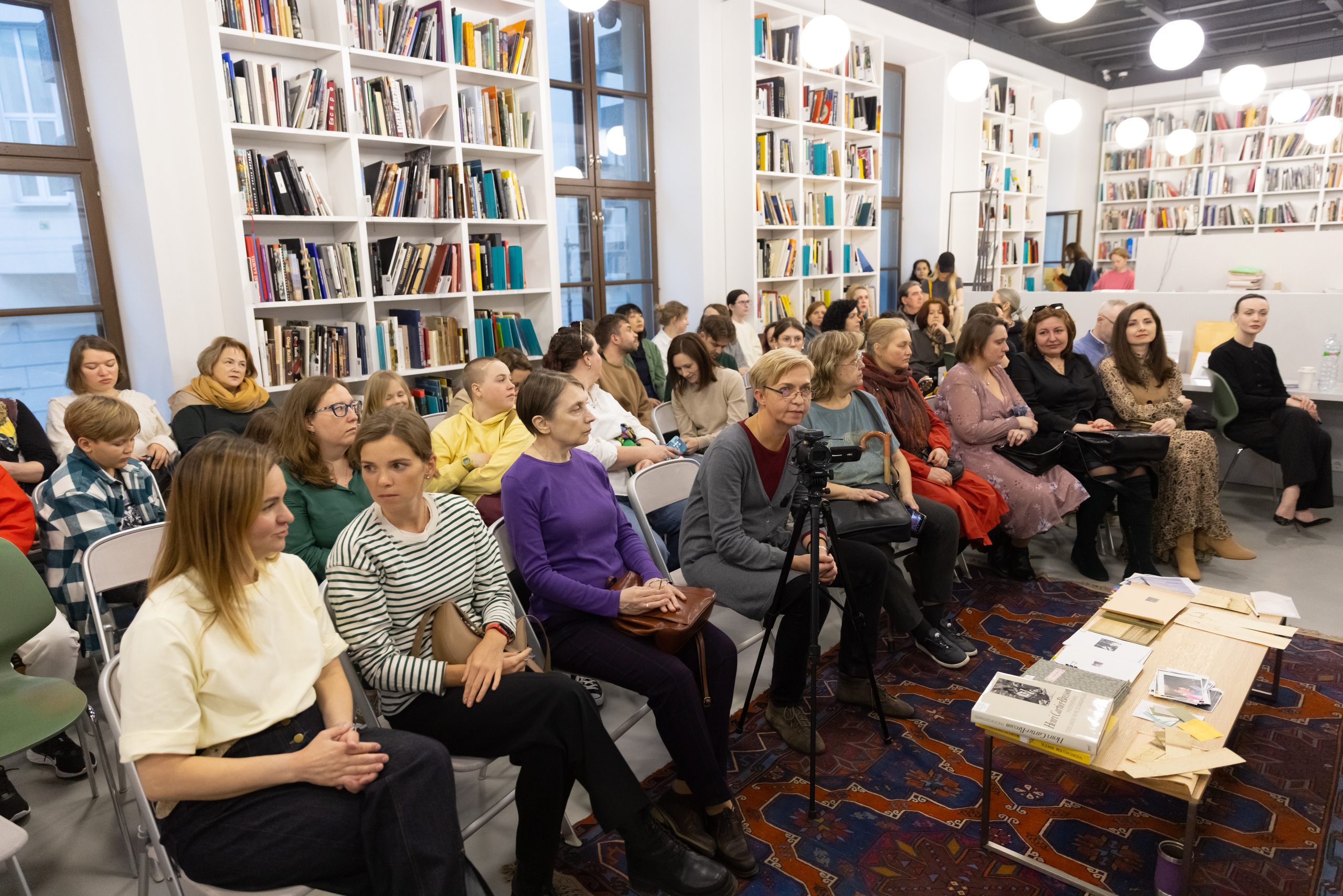 The HARD photo book by Olga Mikhalchuk release at Moscow Museum of Modern Art