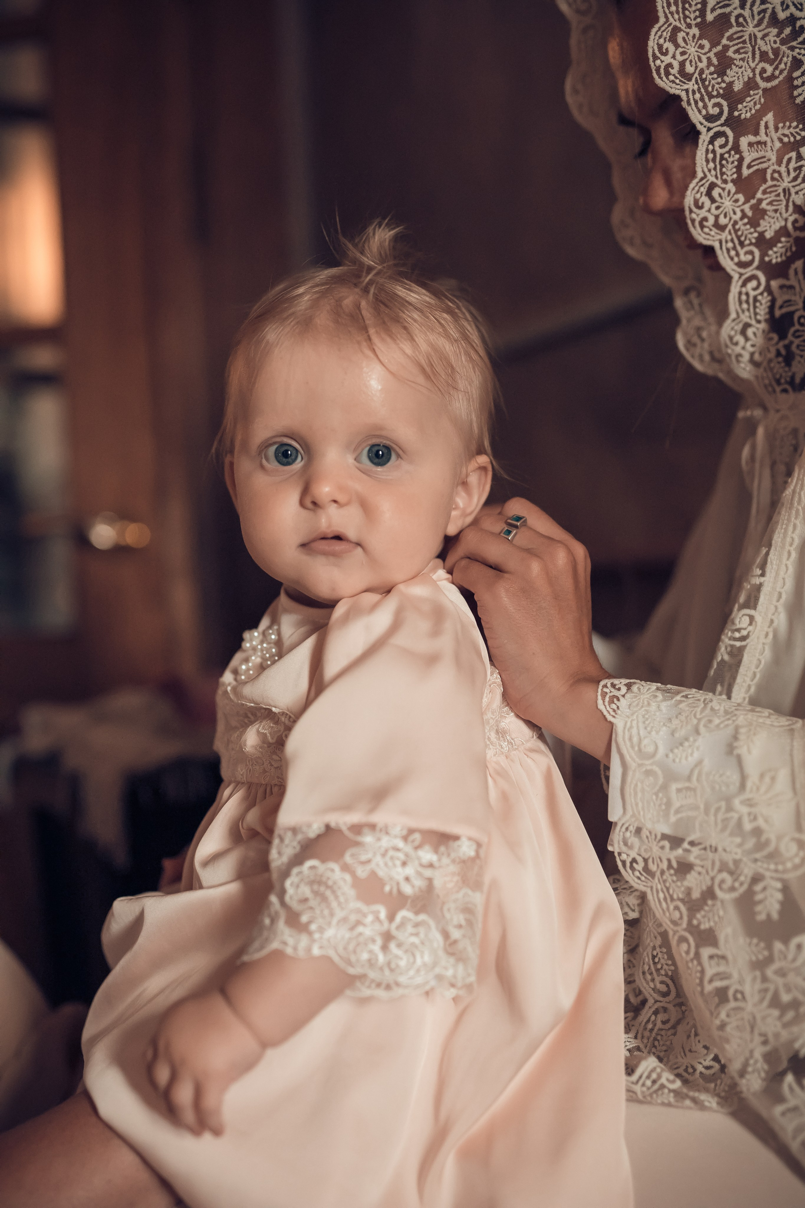 Крещение Аполлинарии в Успенском храме с. Шубино