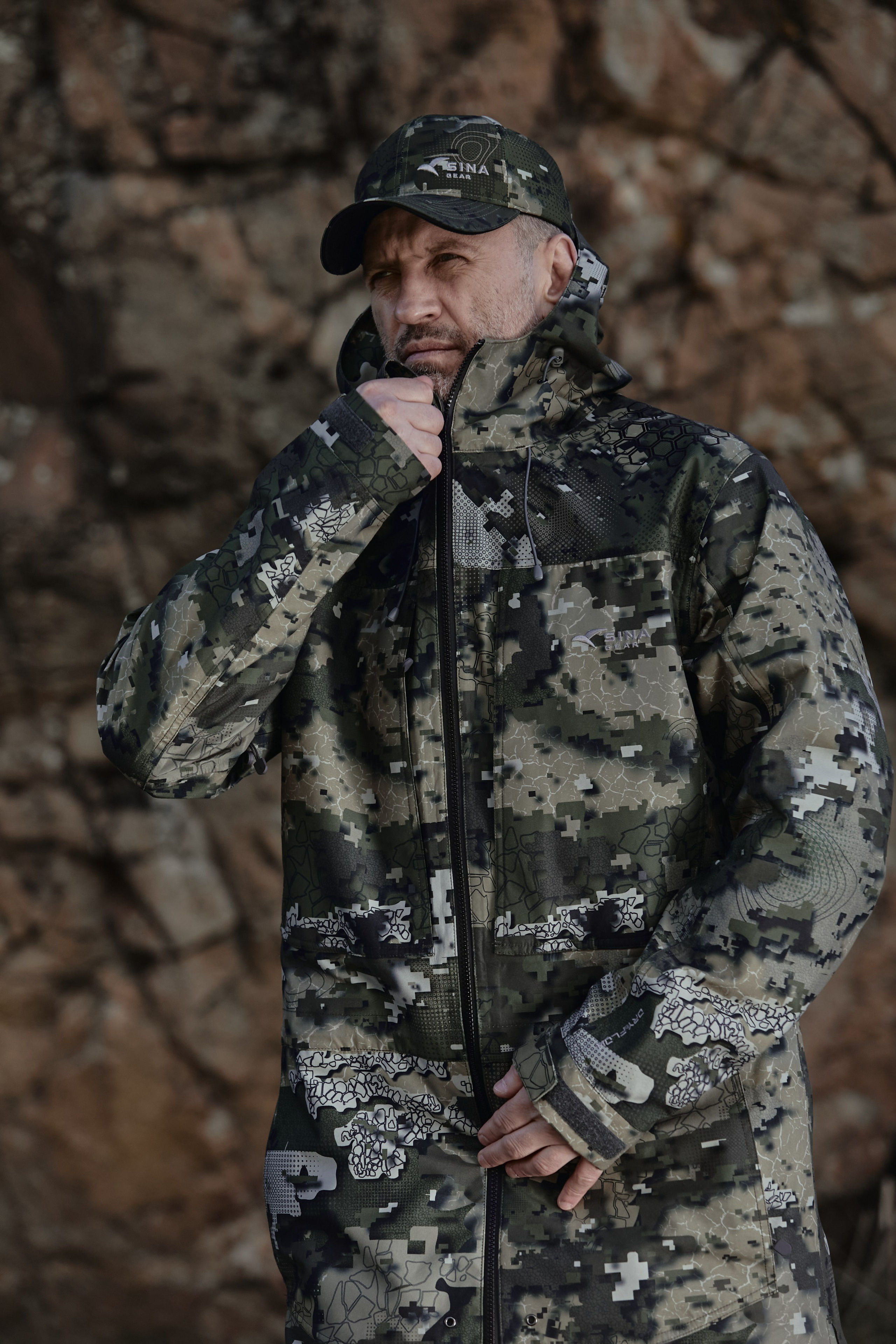 Съемка для бренда охотничьей одежды под ключ. Фотограф Продюсер в горах КБР / Москва Нальчик Горы